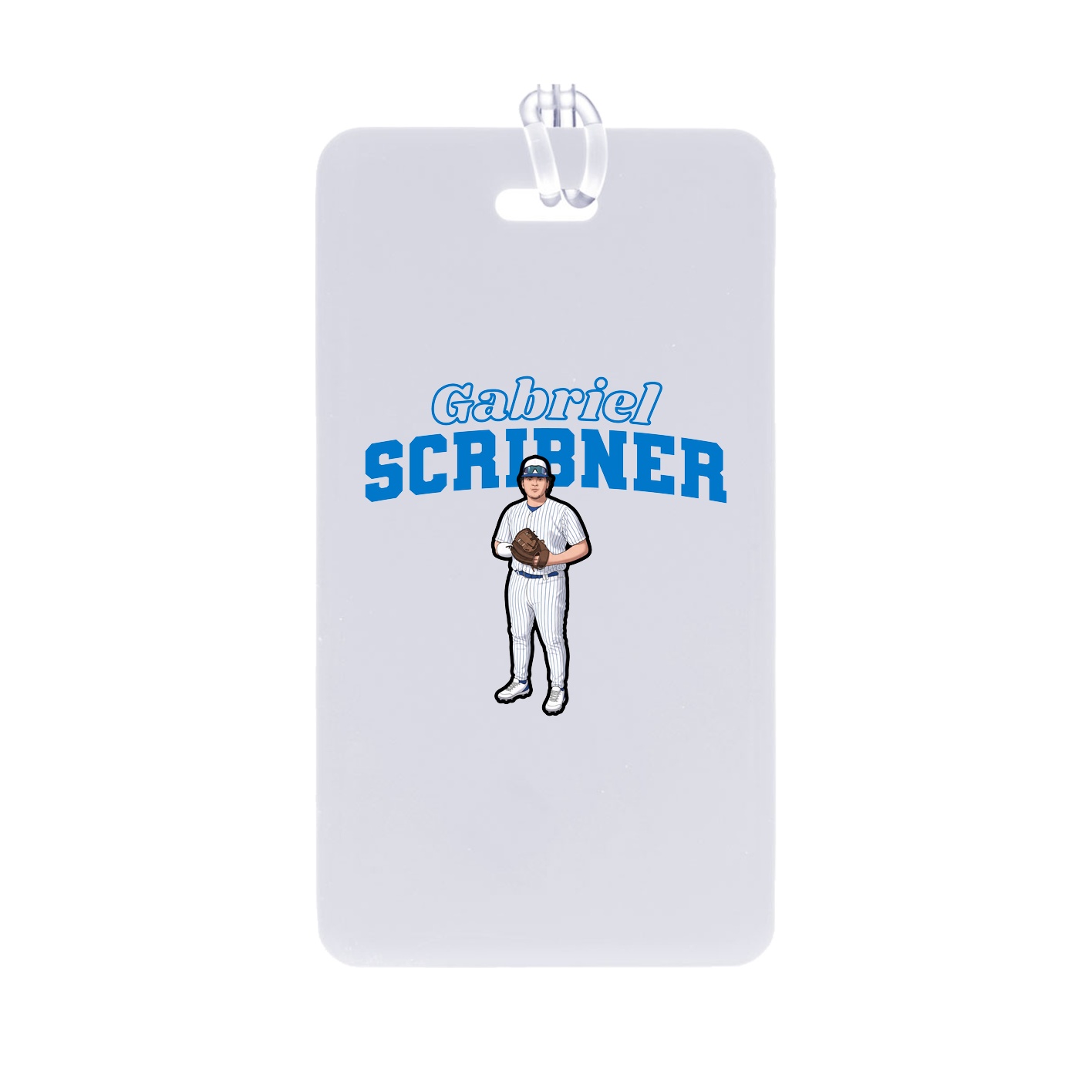 Bag Tag — Name Arch in Classic