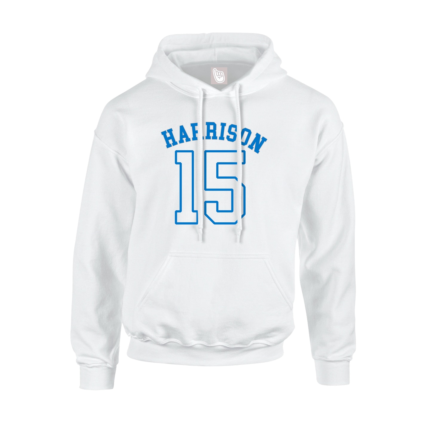 Hoodie — Shirsey Arch in White