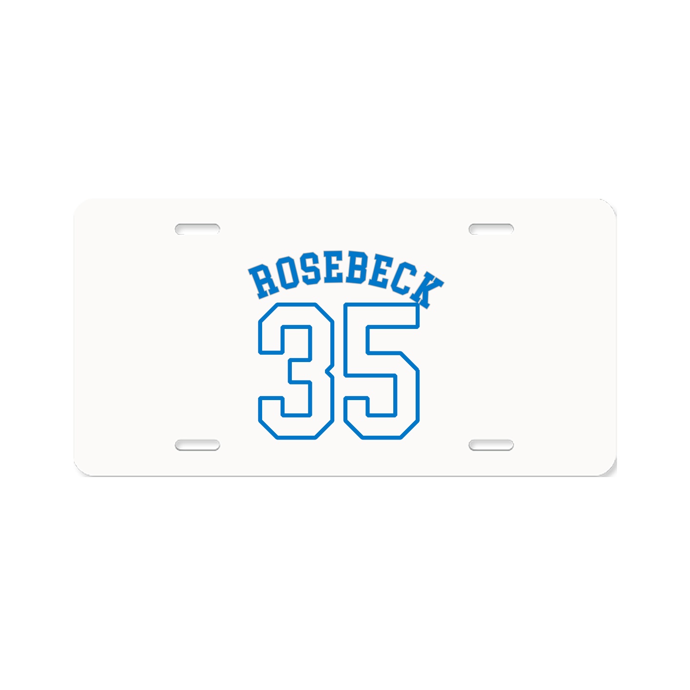 License Plate — Shirsey Arch in Classic