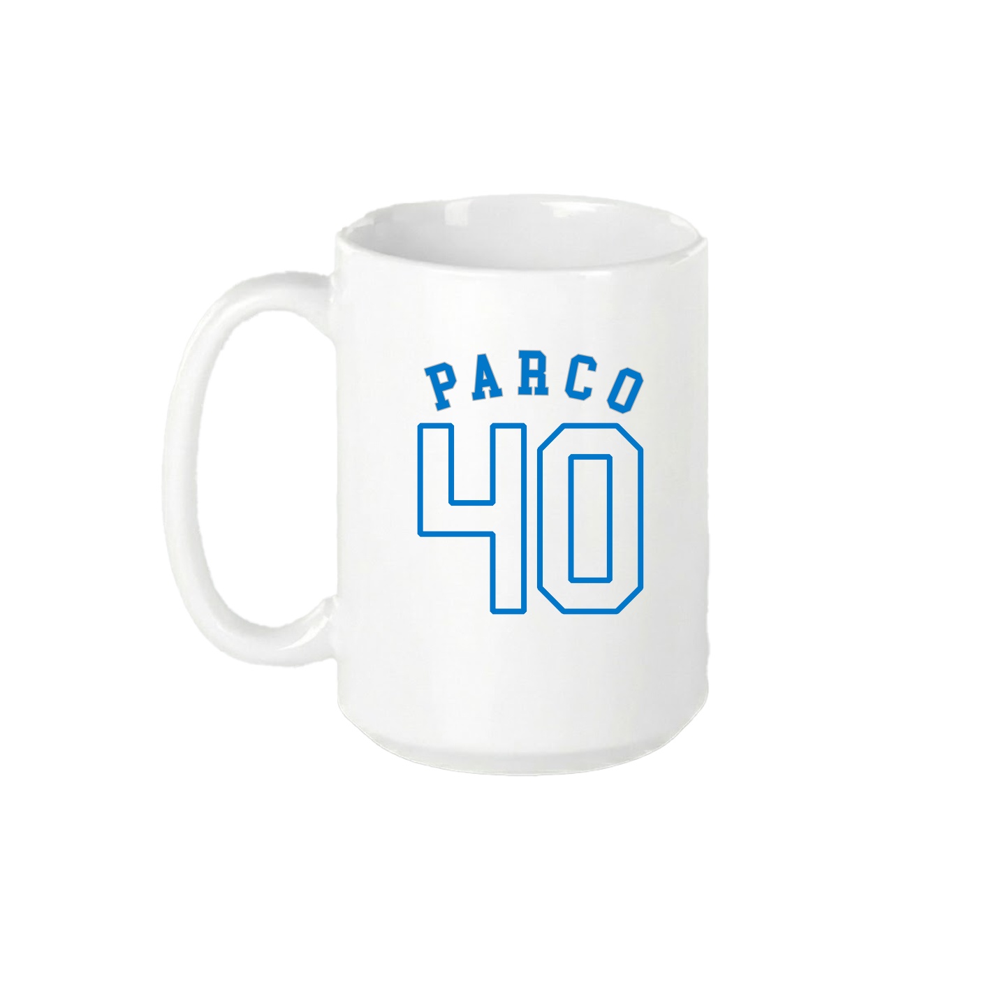 15oz Coffee Mug — Shirsey Arch in White