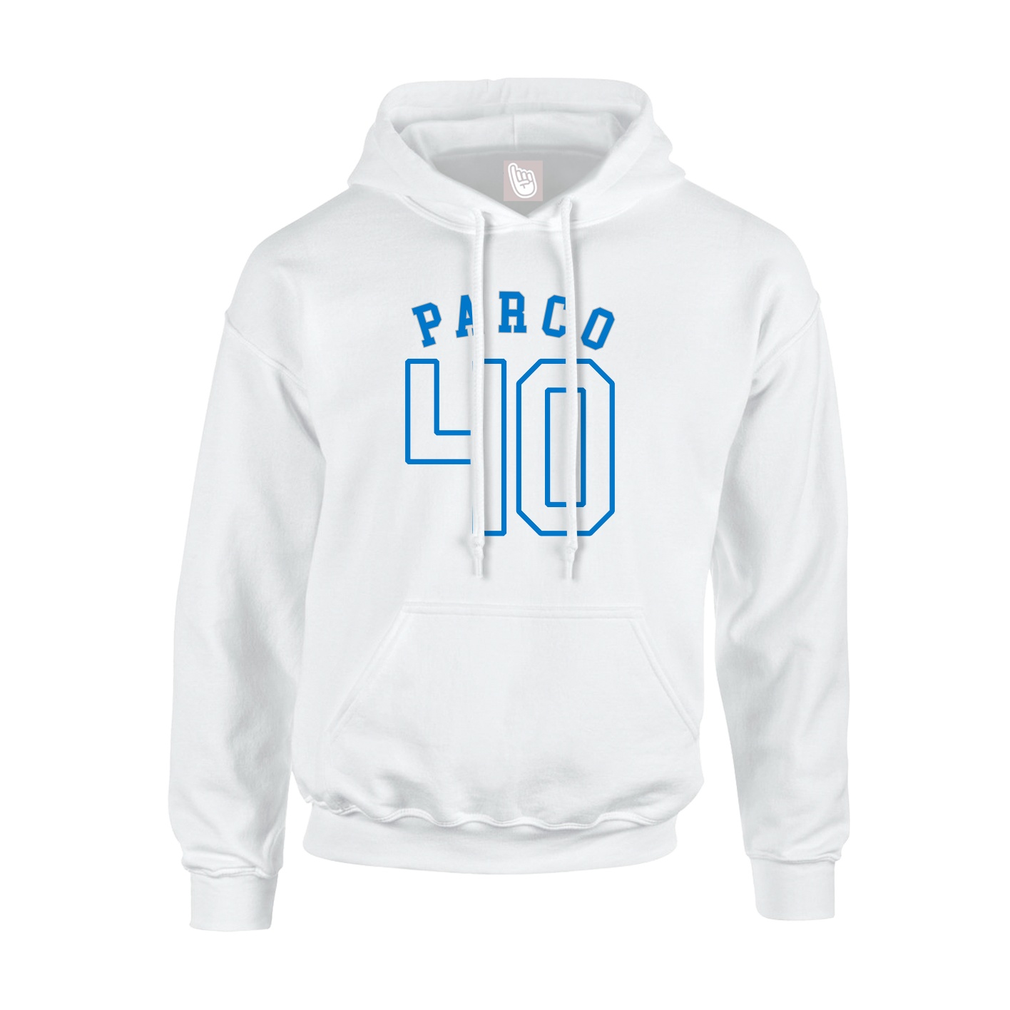 Hoodie — Shirsey Arch in White