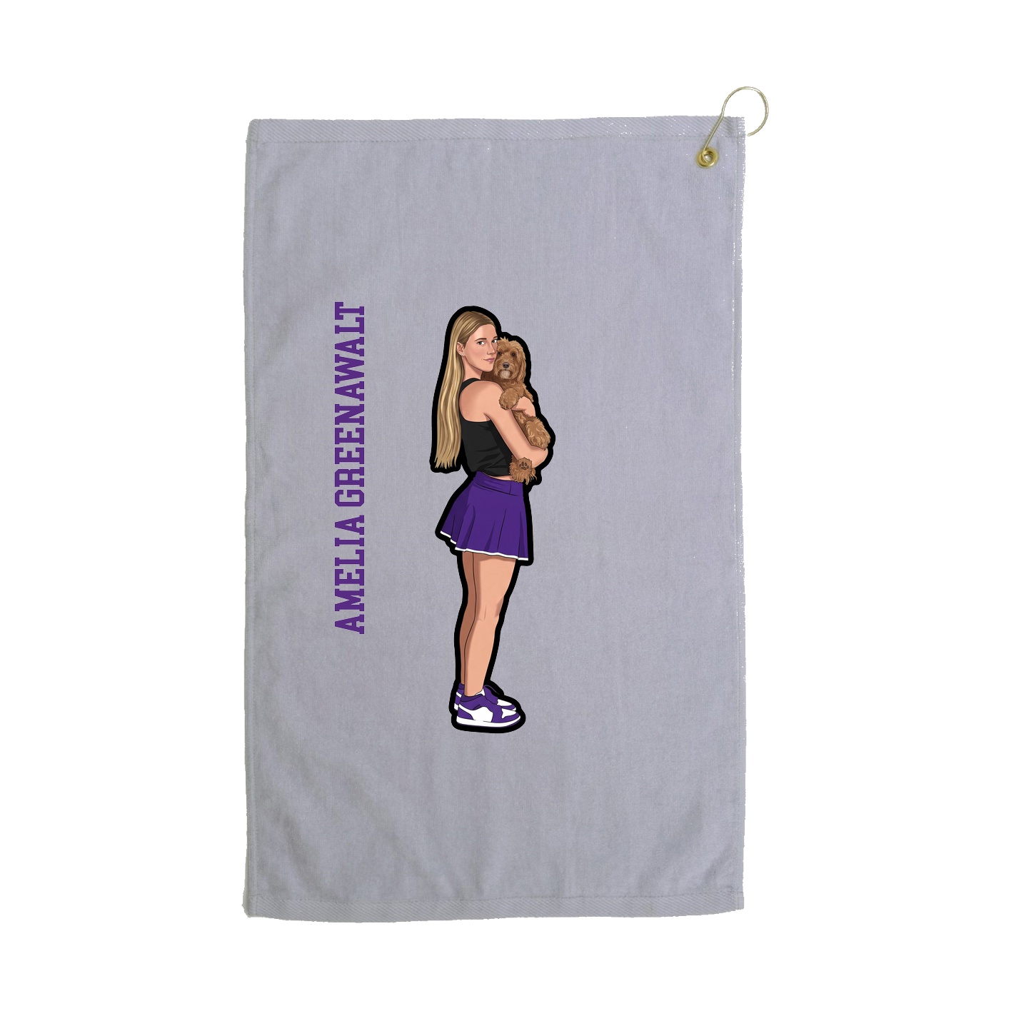 Terry Velour Golf Towel