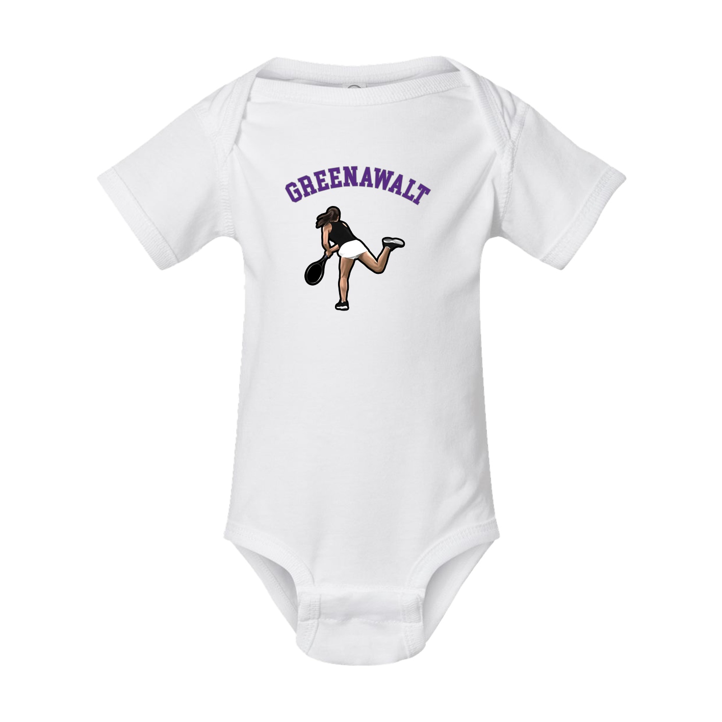 Baby Onesie — Shirsey Arch in White