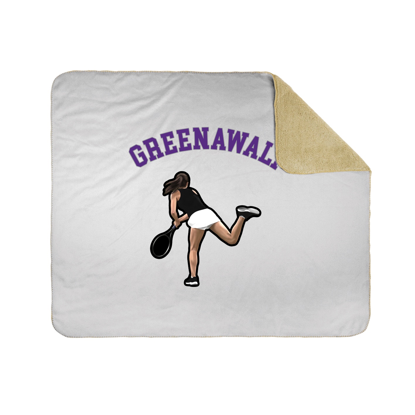 Throw Blanket — Shirsey Arch in White