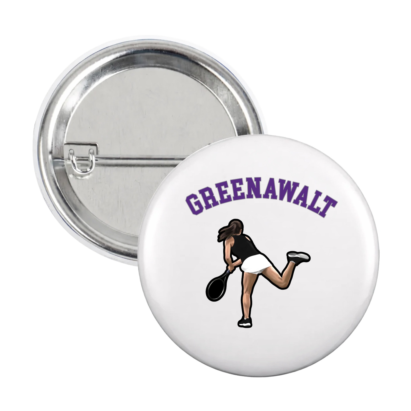Game Day Button — Shirsey Arch in White