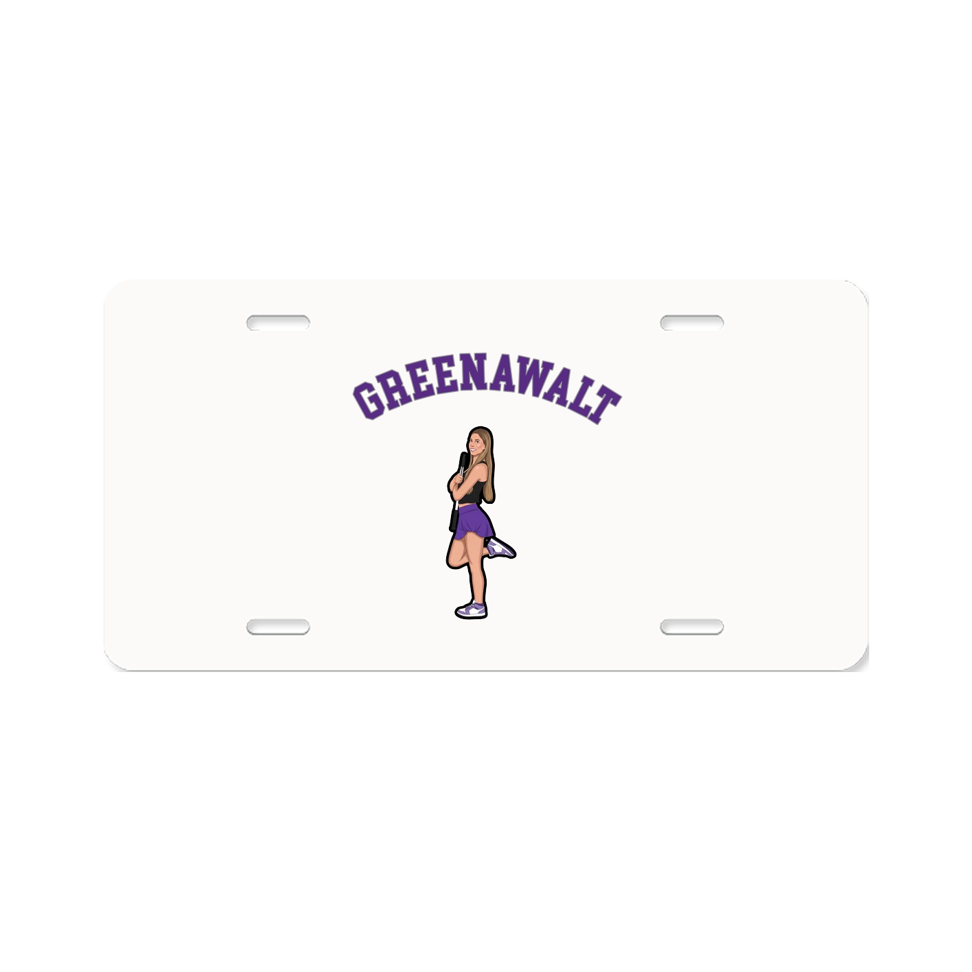 License Plate — Shirsey Arch in Classic