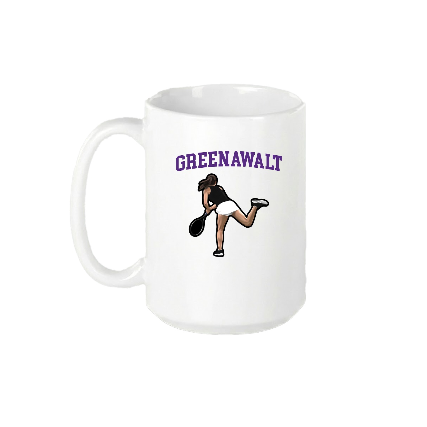 15oz Coffee Mug — Shirsey in White