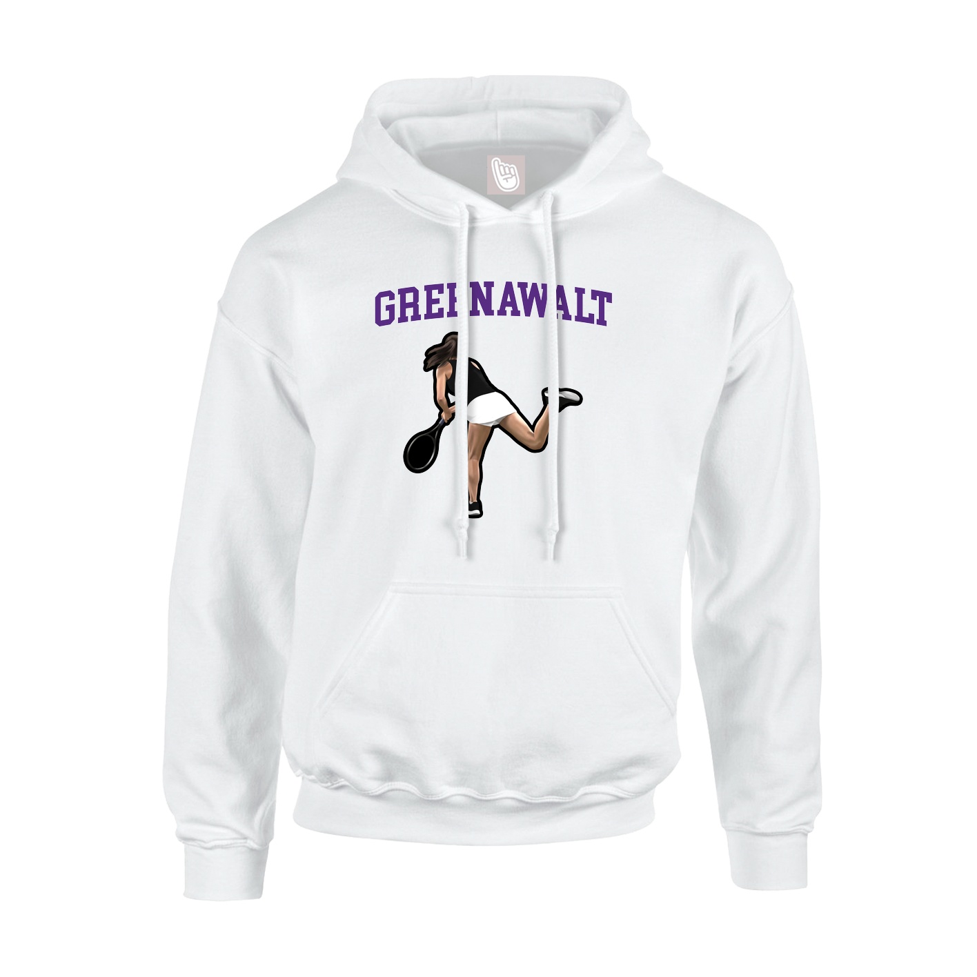 Hoodie — Shirsey in White