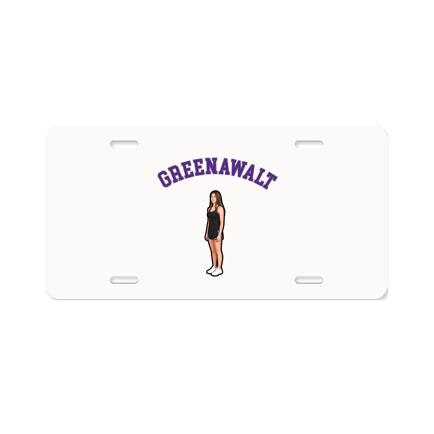 License Plate — Shirsey Arch in Classic