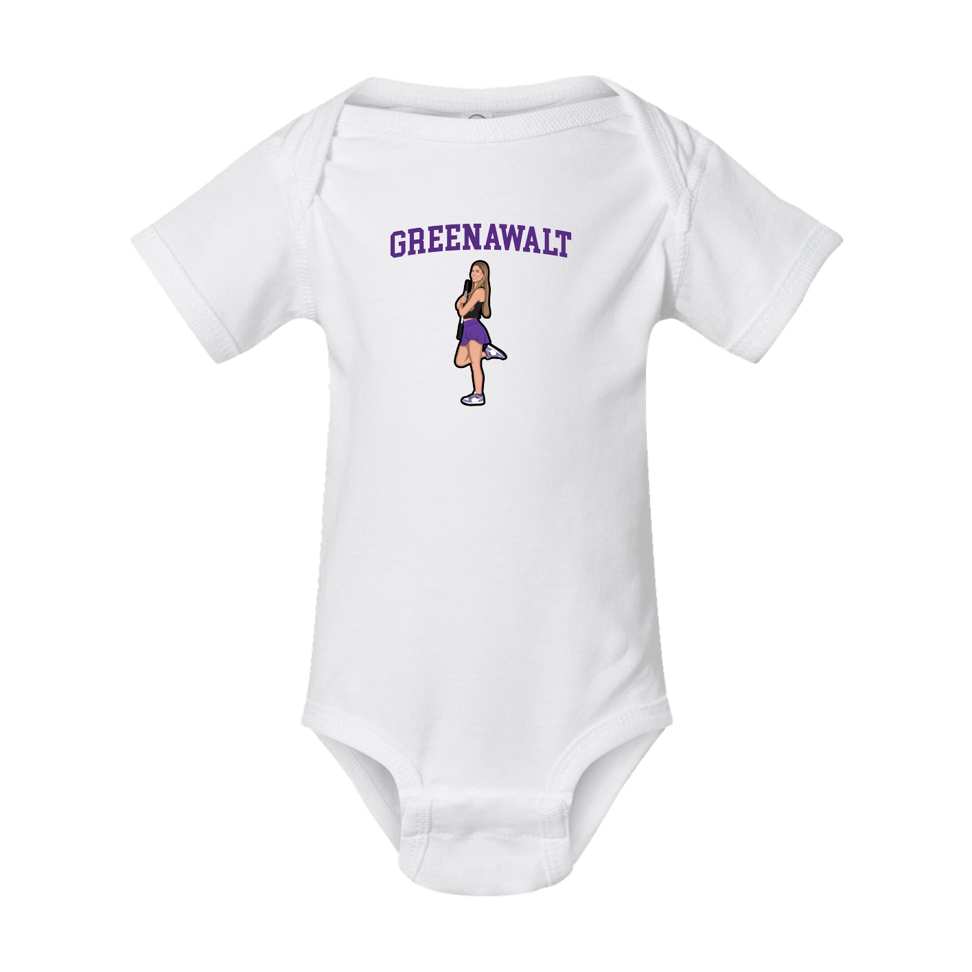 Baby Onesie — Shirsey in White