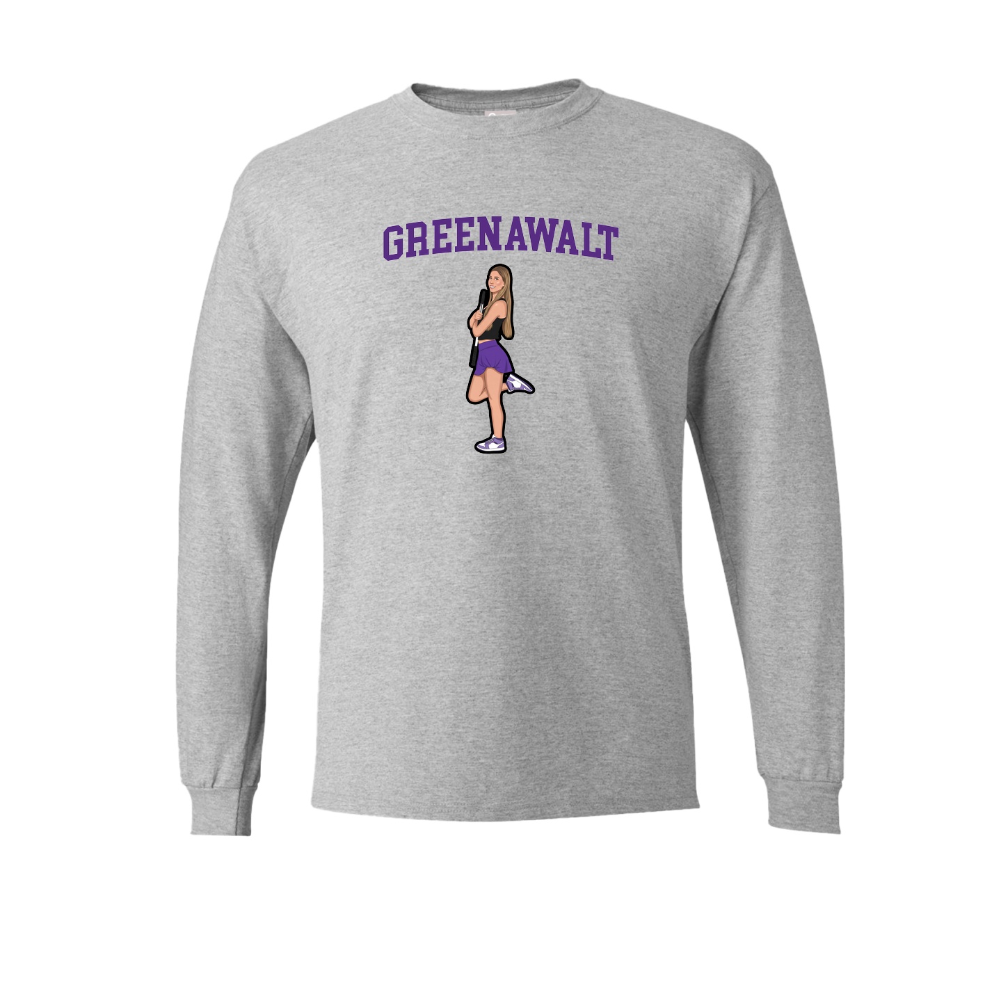 Long Sleeve Tee — Shirsey in Grey