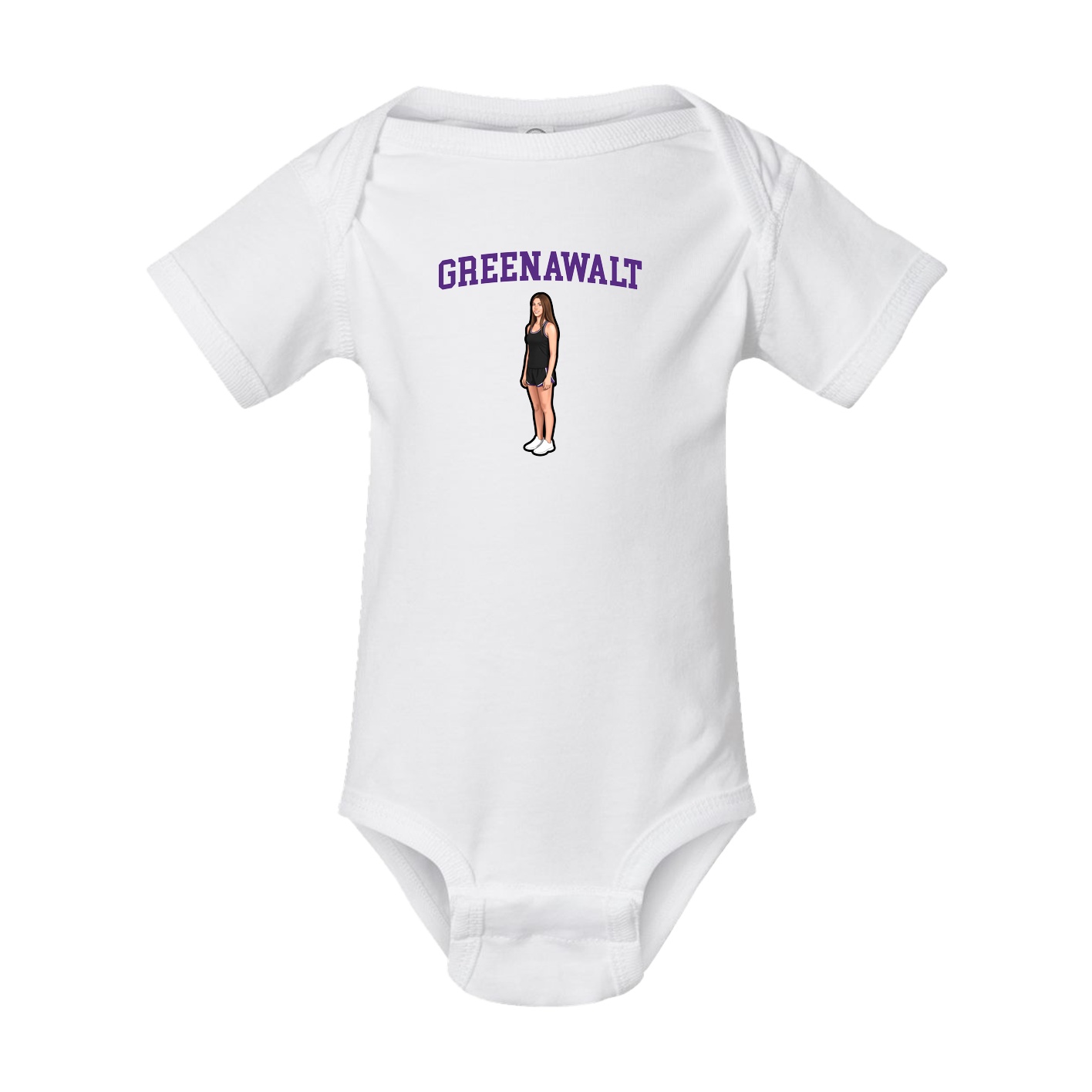 Baby Onesie — Shirsey in White
