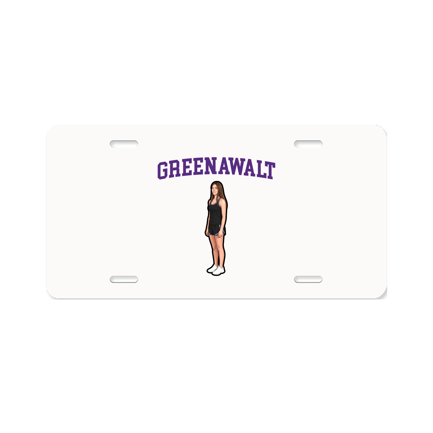 License Plate — Shirsey in Classic