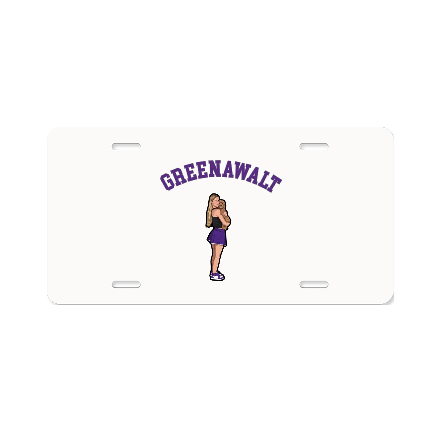 License Plate — Shirsey Arch in Classic