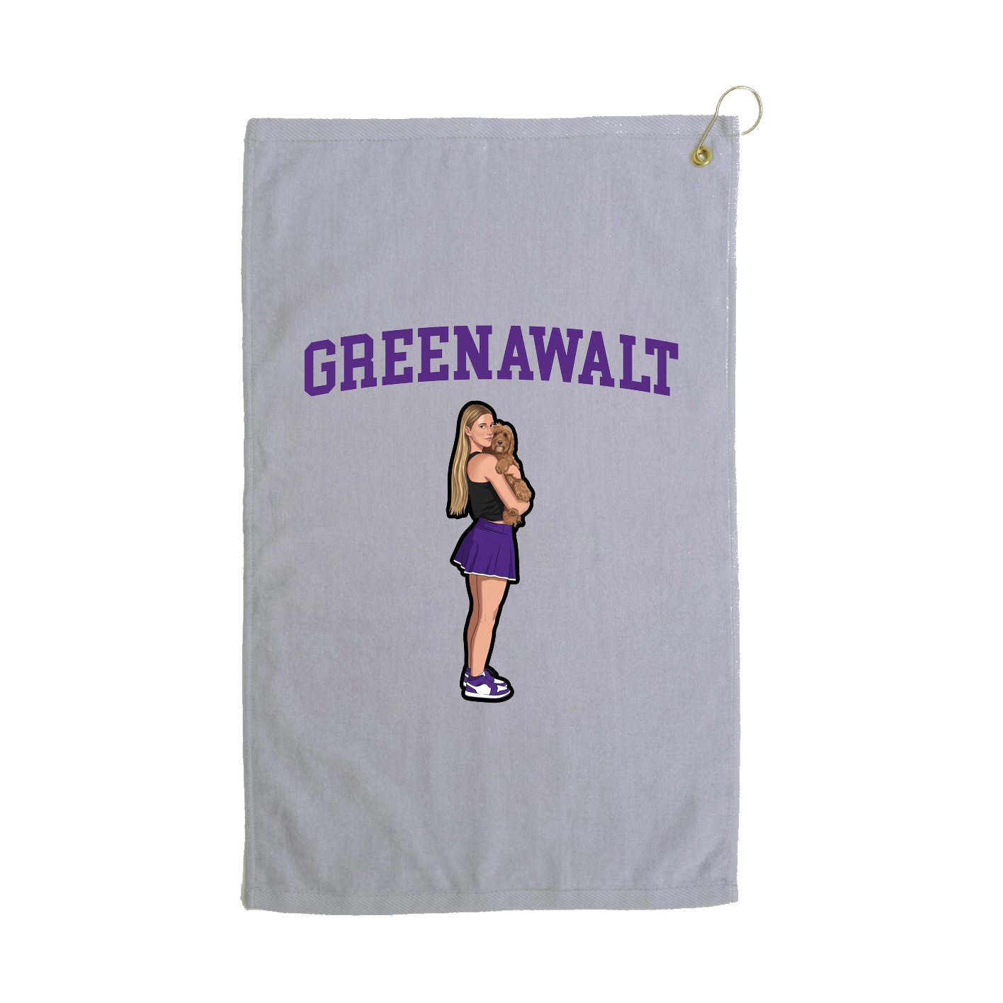 Golf Towel — Shirsey in Grey