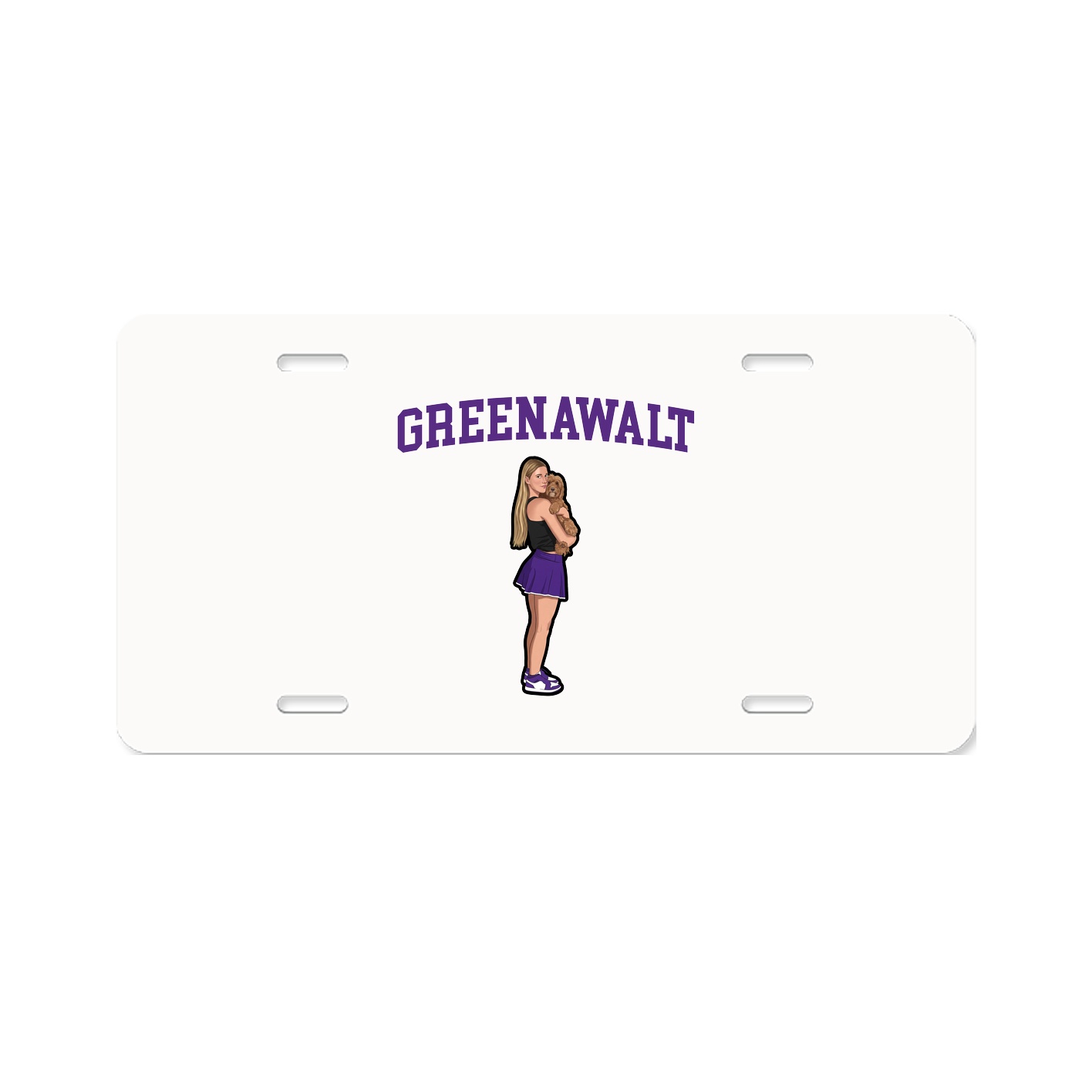 License Plate — Shirsey in Classic