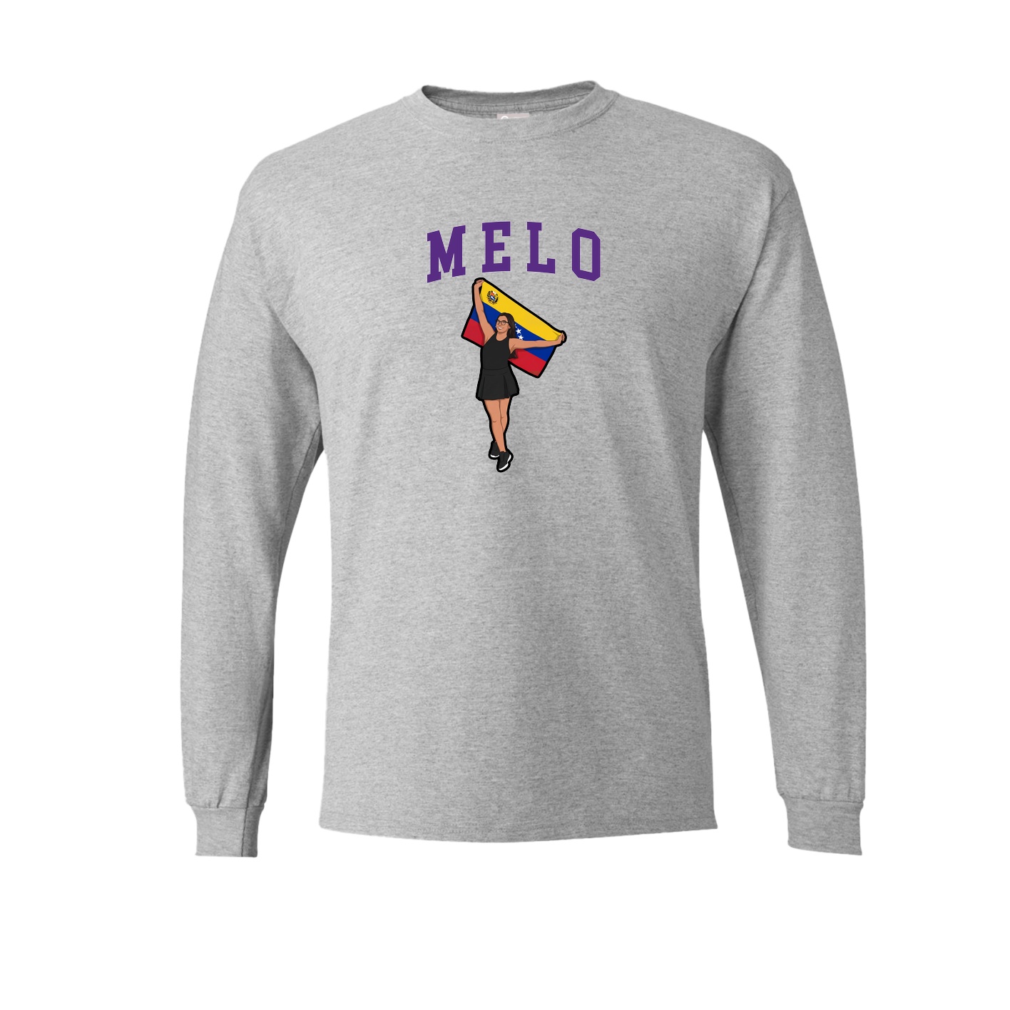 Long Sleeve Tee — Shirsey in Grey