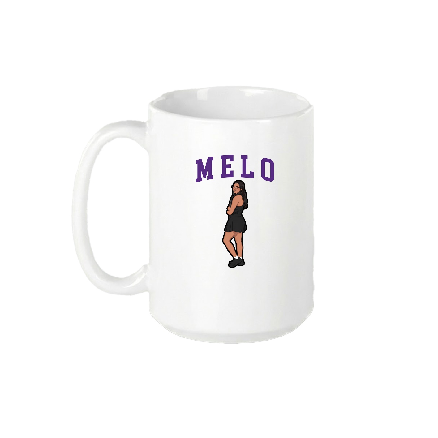 15oz Coffee Mug — Shirsey in White