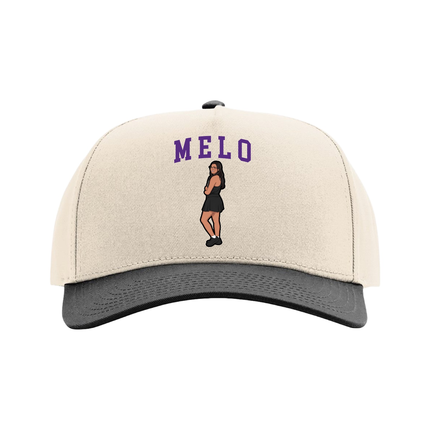 Full Fabric Five-Panel Champ Cap