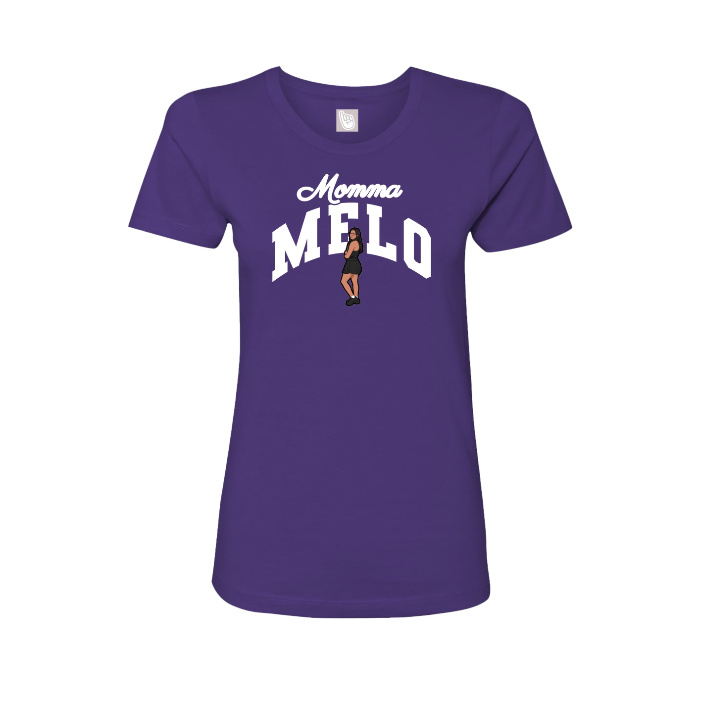 Womens Tee — Mothers Day Arch in Purple