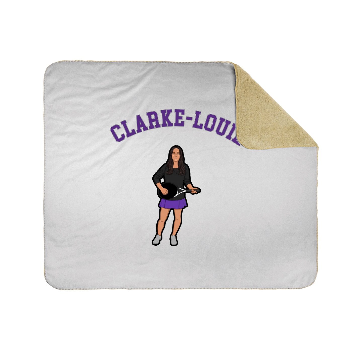Throw Blanket — Shirsey Arch in White