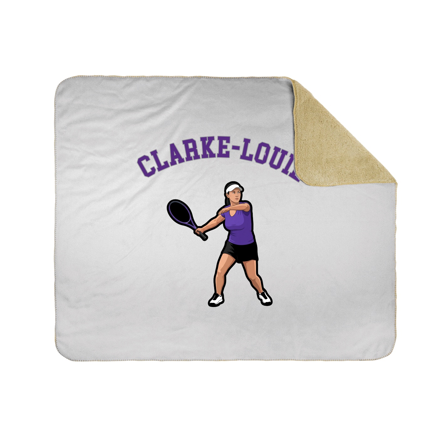 Throw Blanket — Shirsey Arch in White