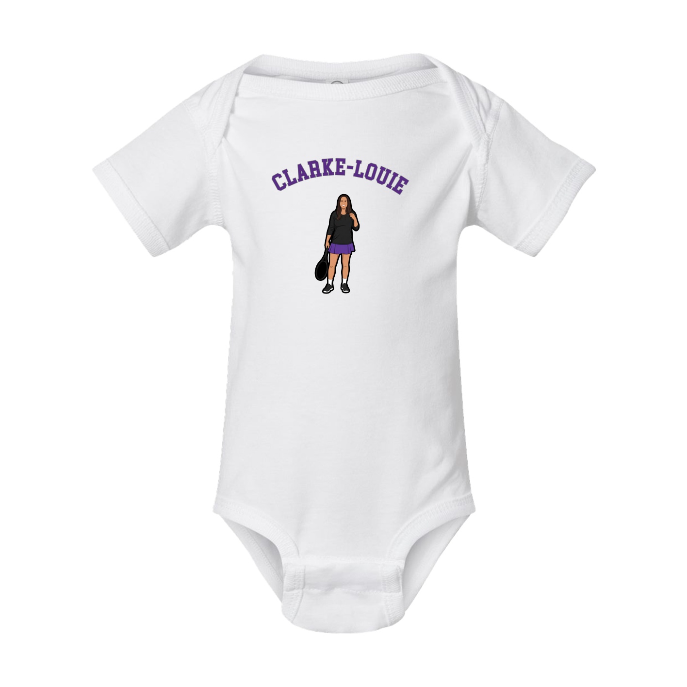 Baby Onesie — Shirsey Arch in White