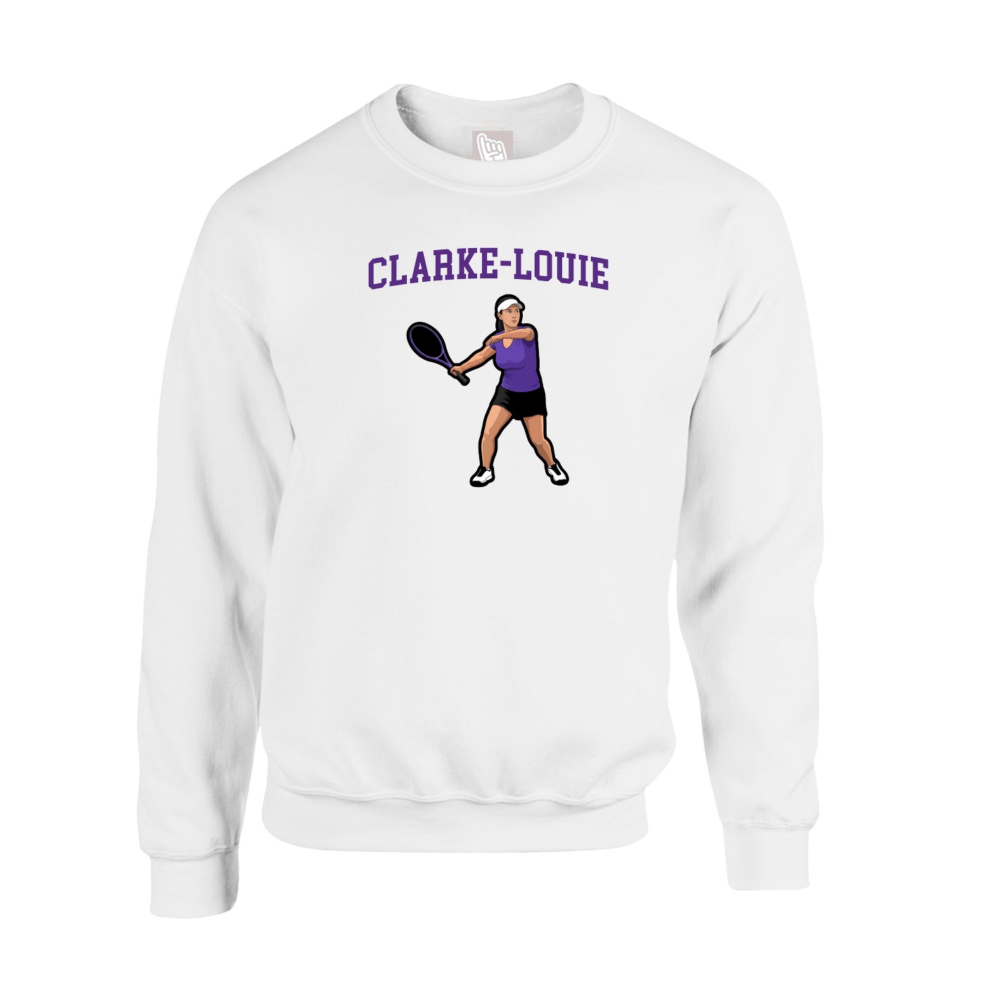 Fleece Crew — Shirsey in White