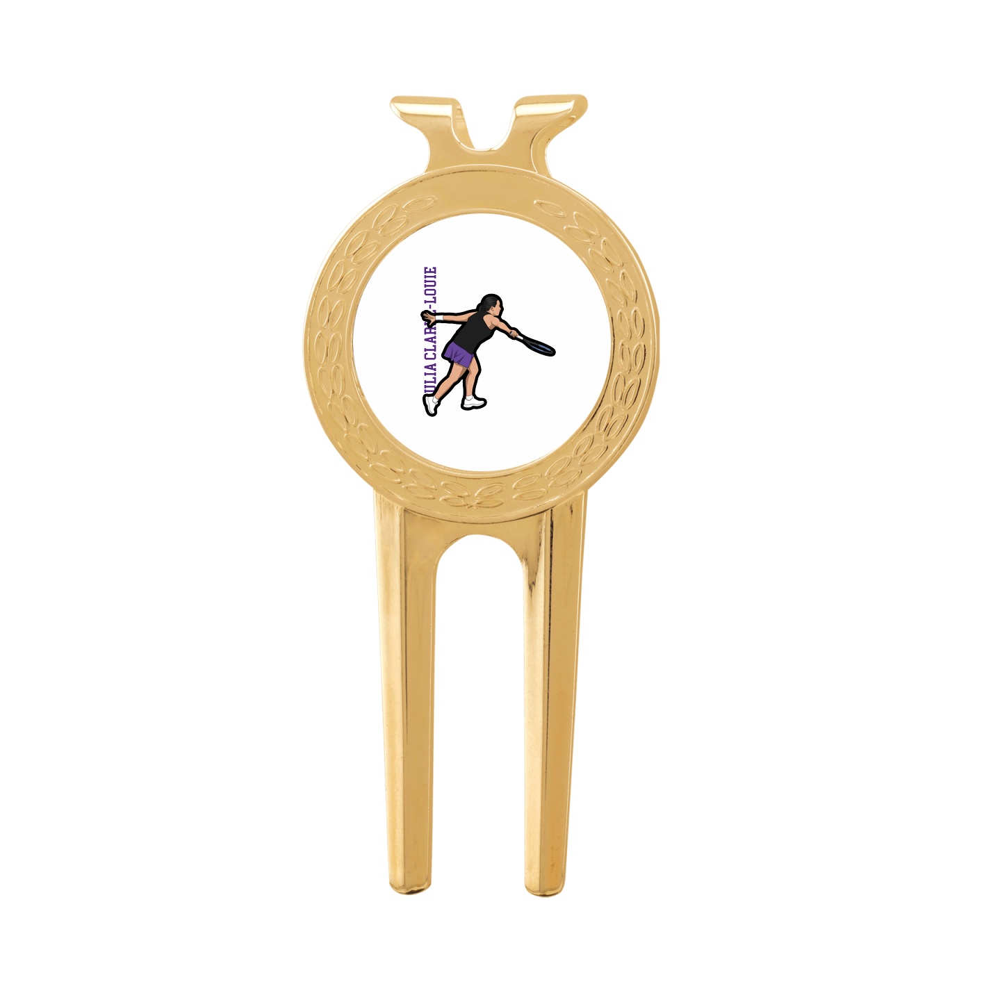 Divot Tool with Ball Marker — Name Vertical in Classic