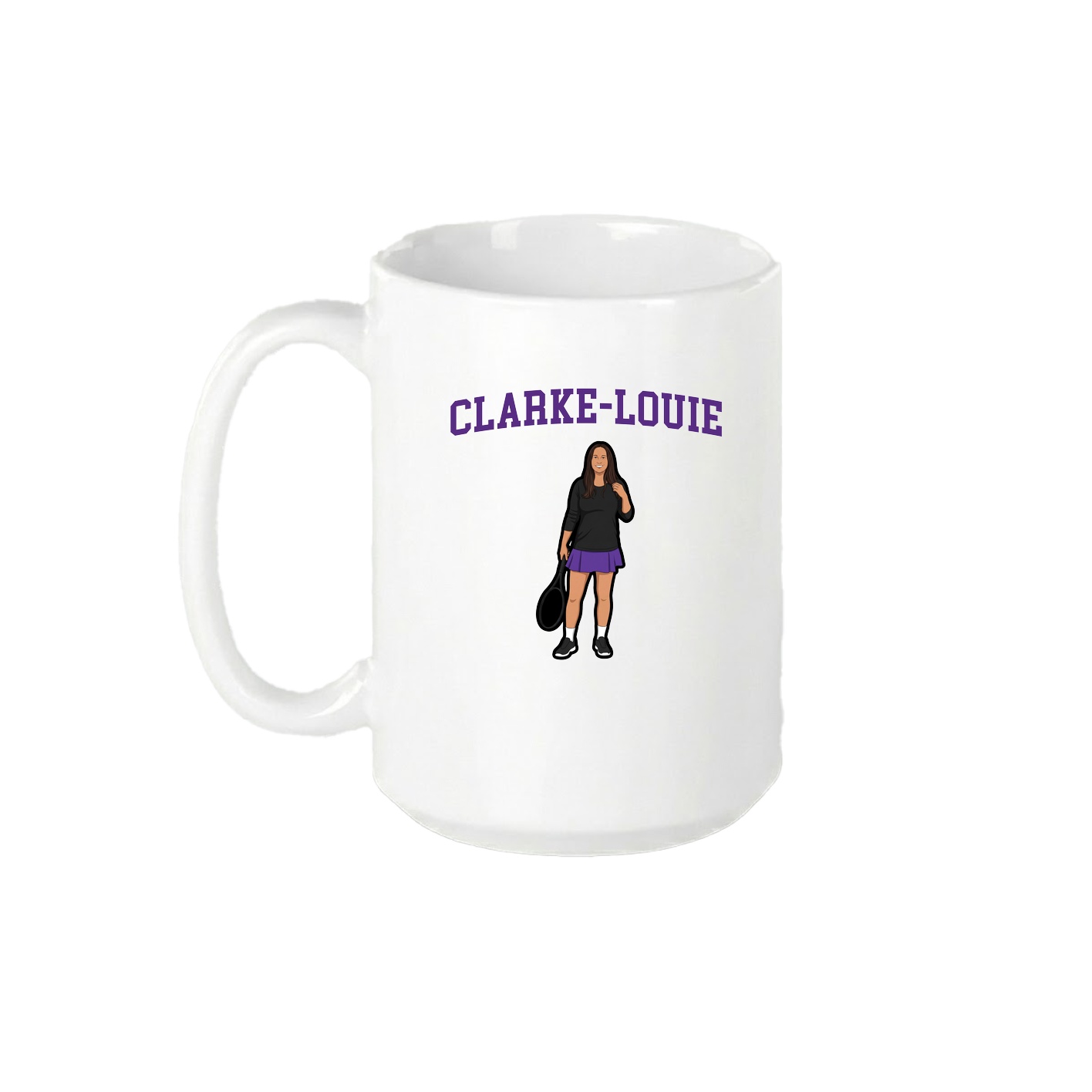 15oz Coffee Mug — Shirsey in White