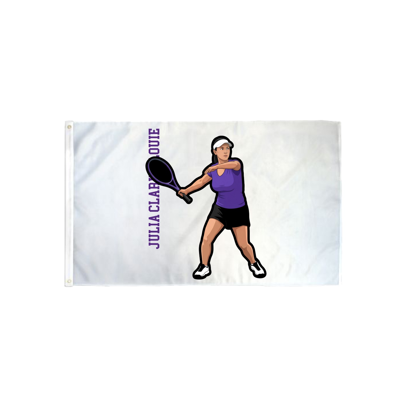 3x5 Flag — Name Vertical in Classic