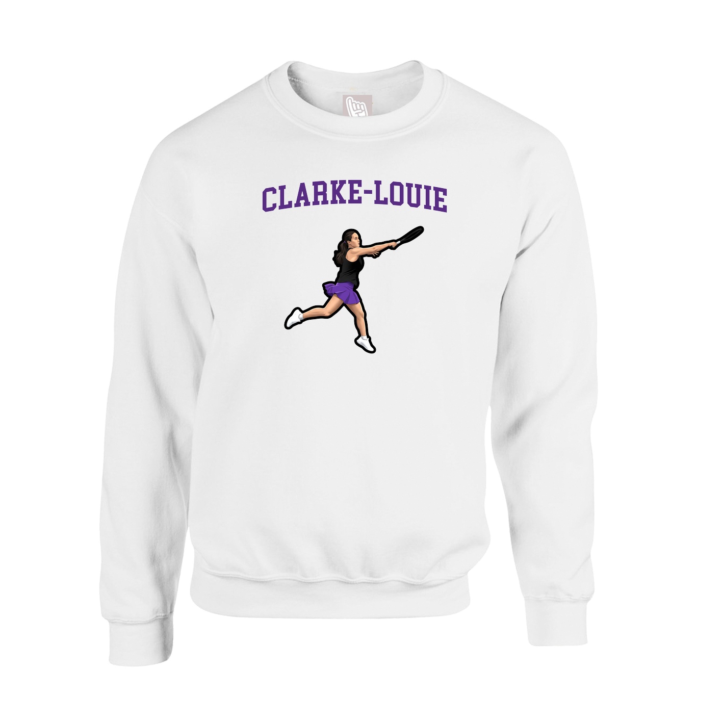 Fleece Crew — Shirsey in White