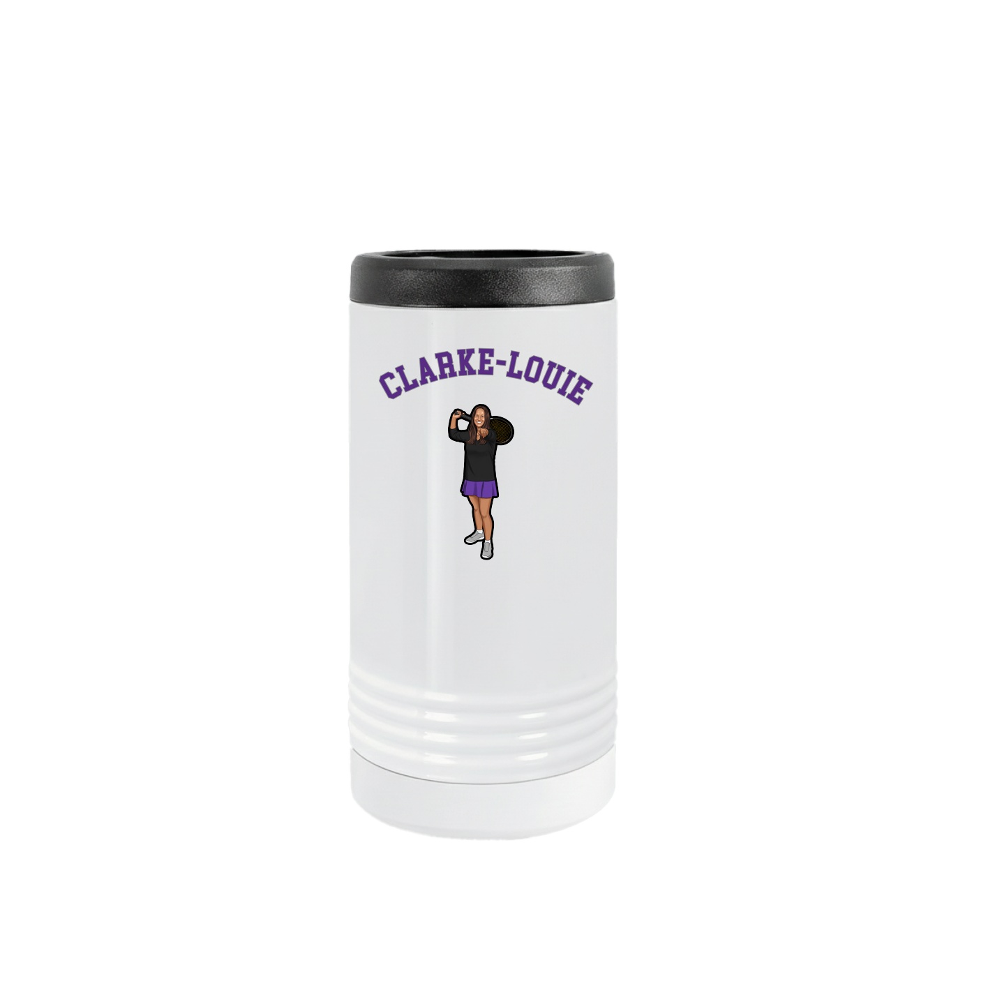 Slim Beverage Holder — Shirsey Arch in White