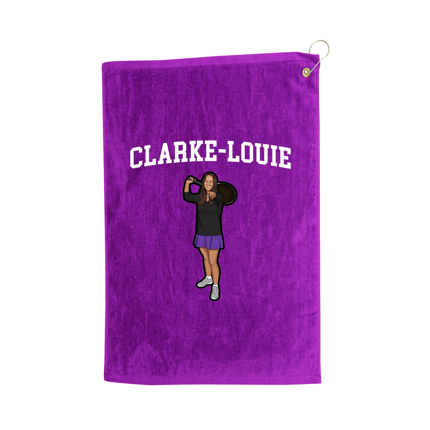 Golf Towel — Shirsey in Purple