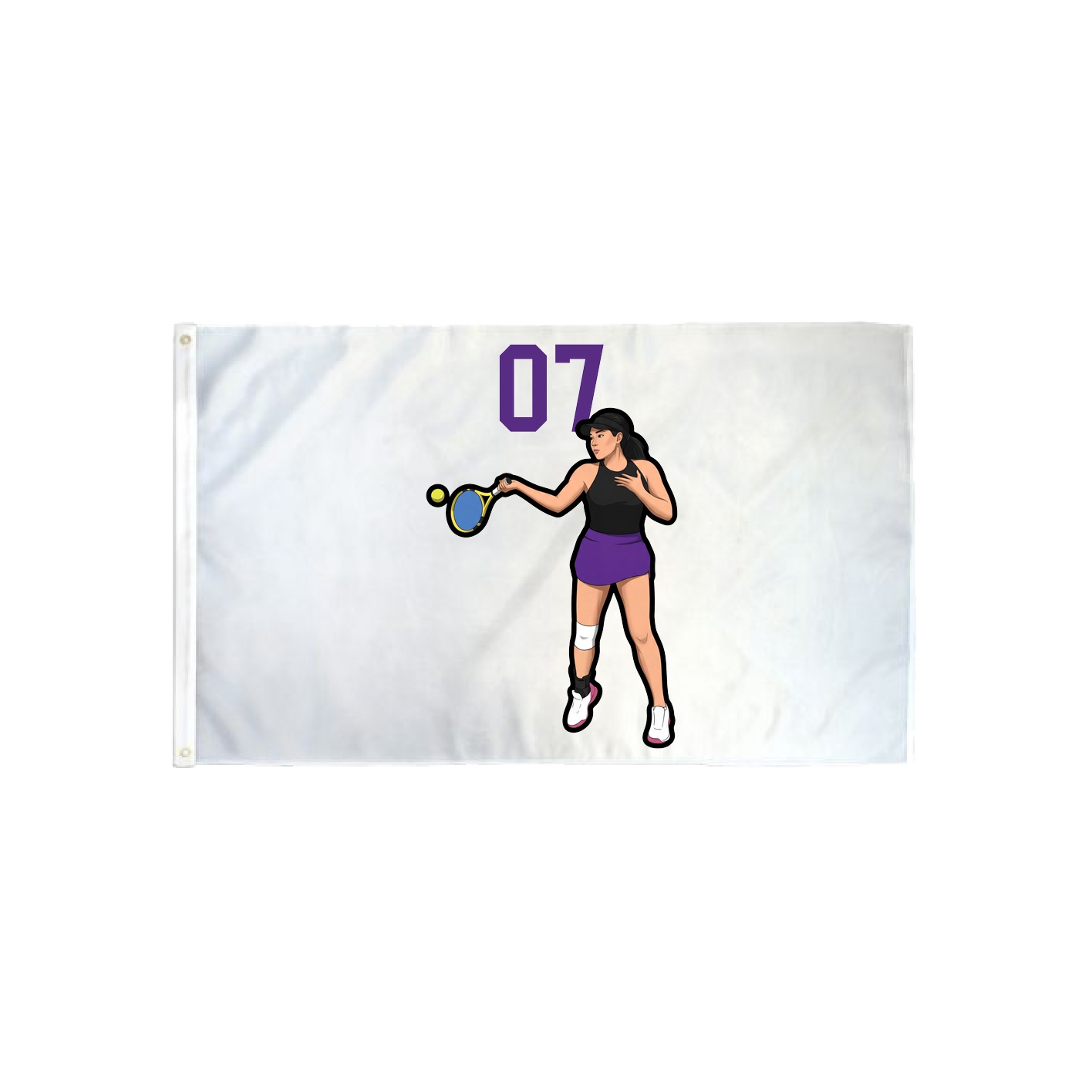 3x5 Flag — Number Top in Classic