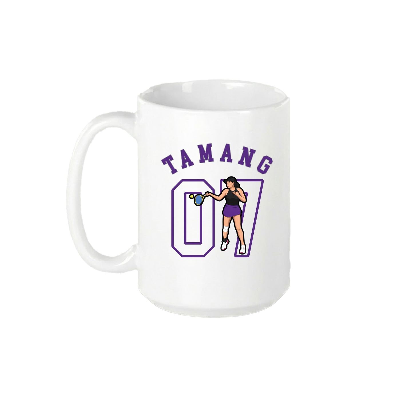 15oz Coffee Mug — Shirsey Arch in White