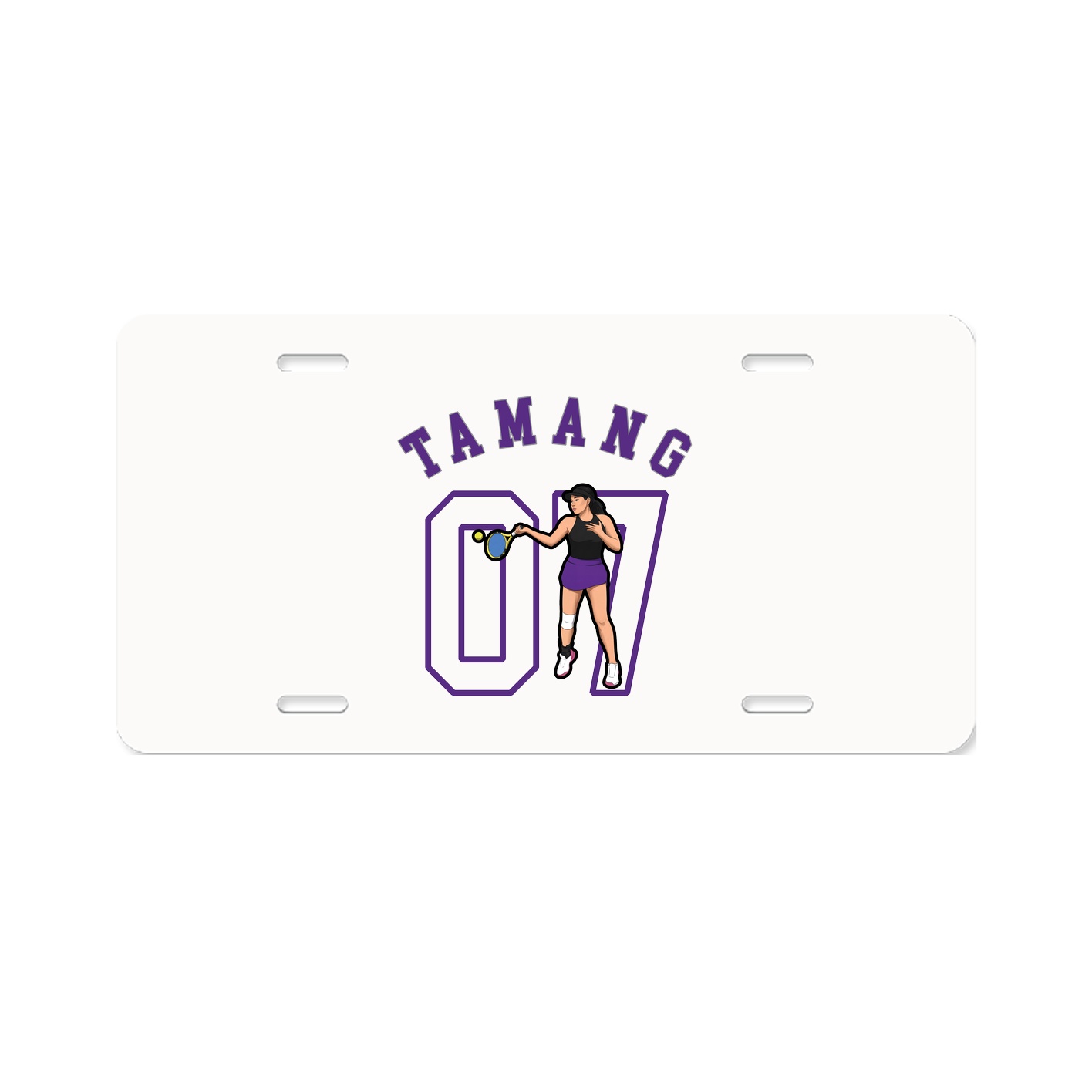 License Plate — Shirsey Arch in Classic
