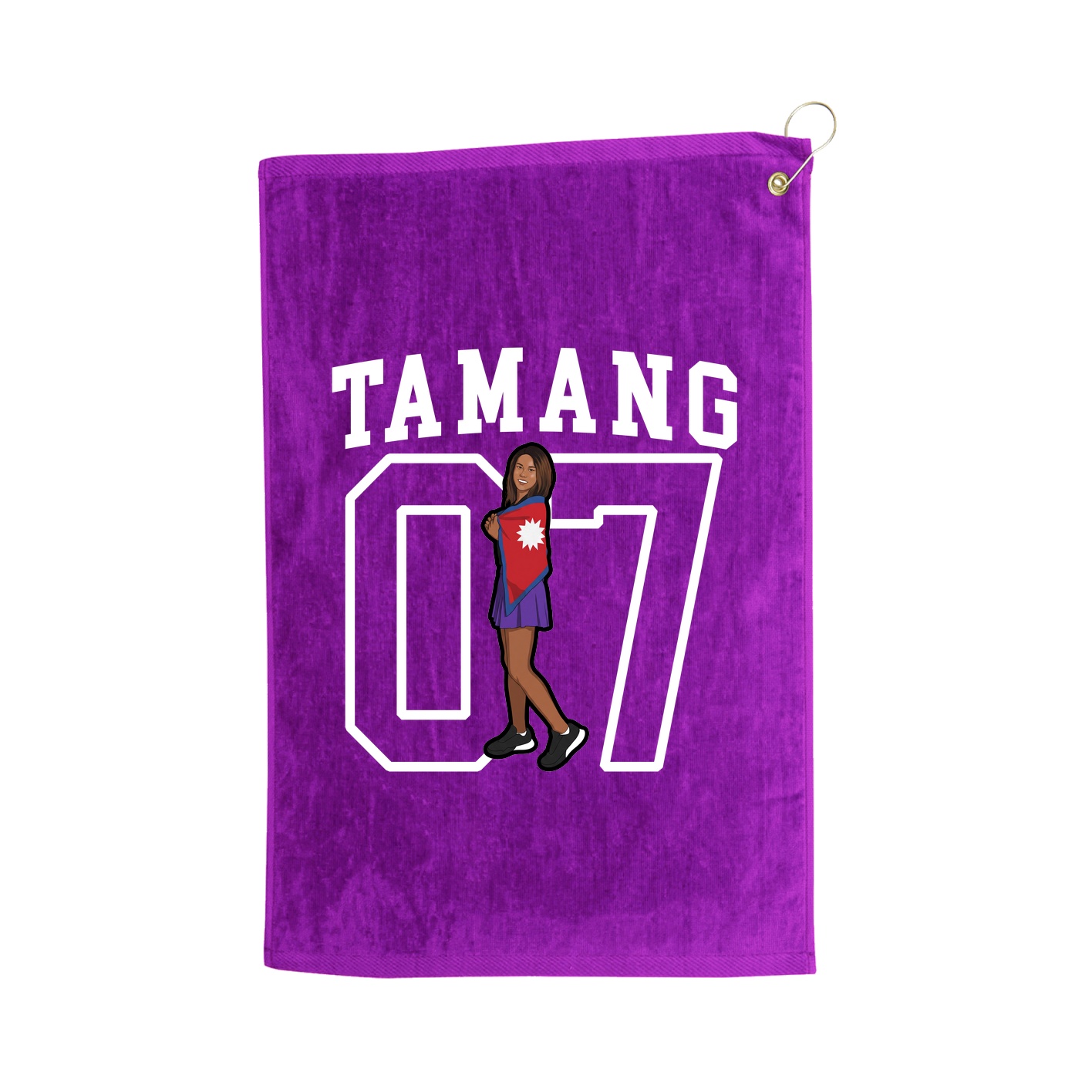 Golf Towel — Shirsey in Purple