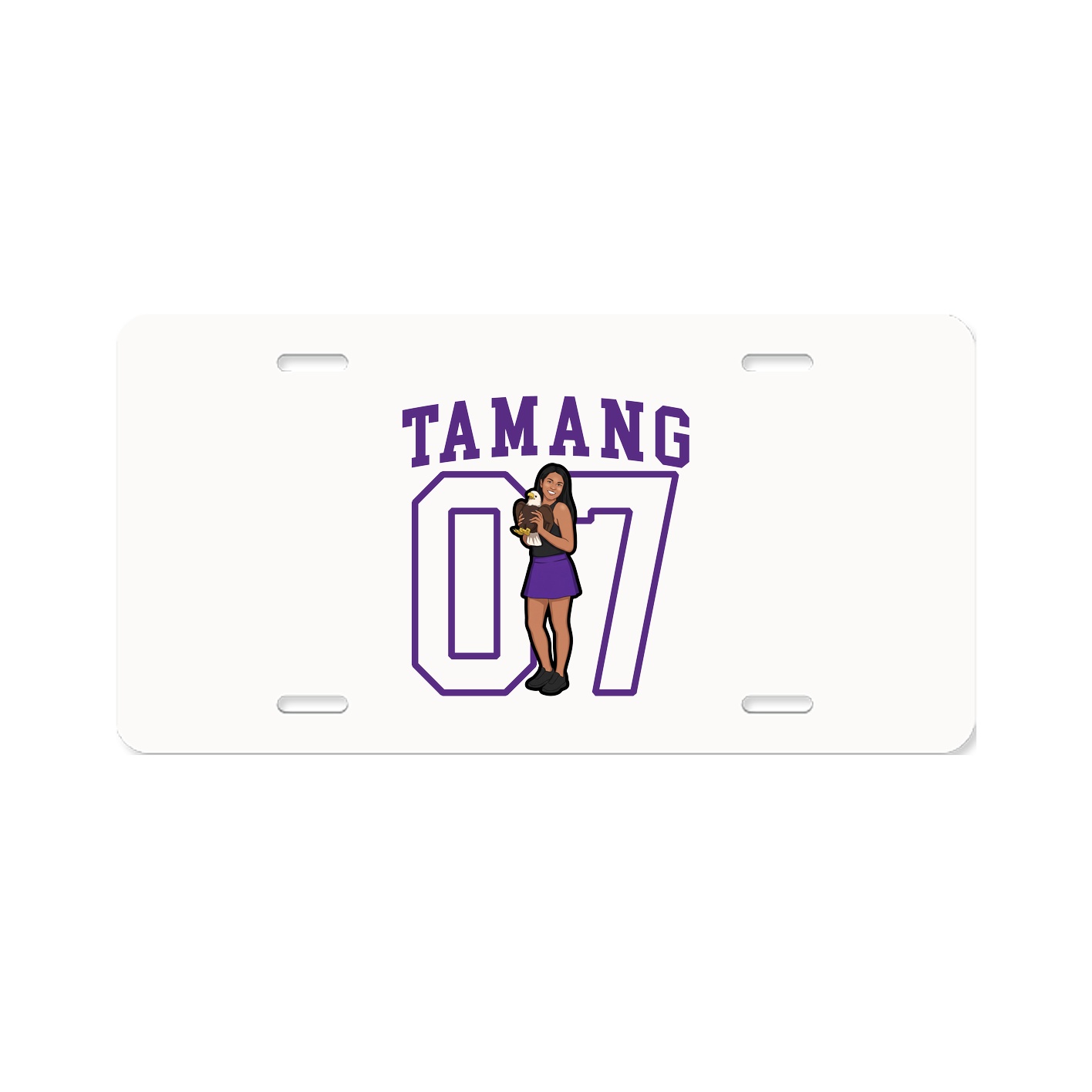License Plate — Shirsey in Classic