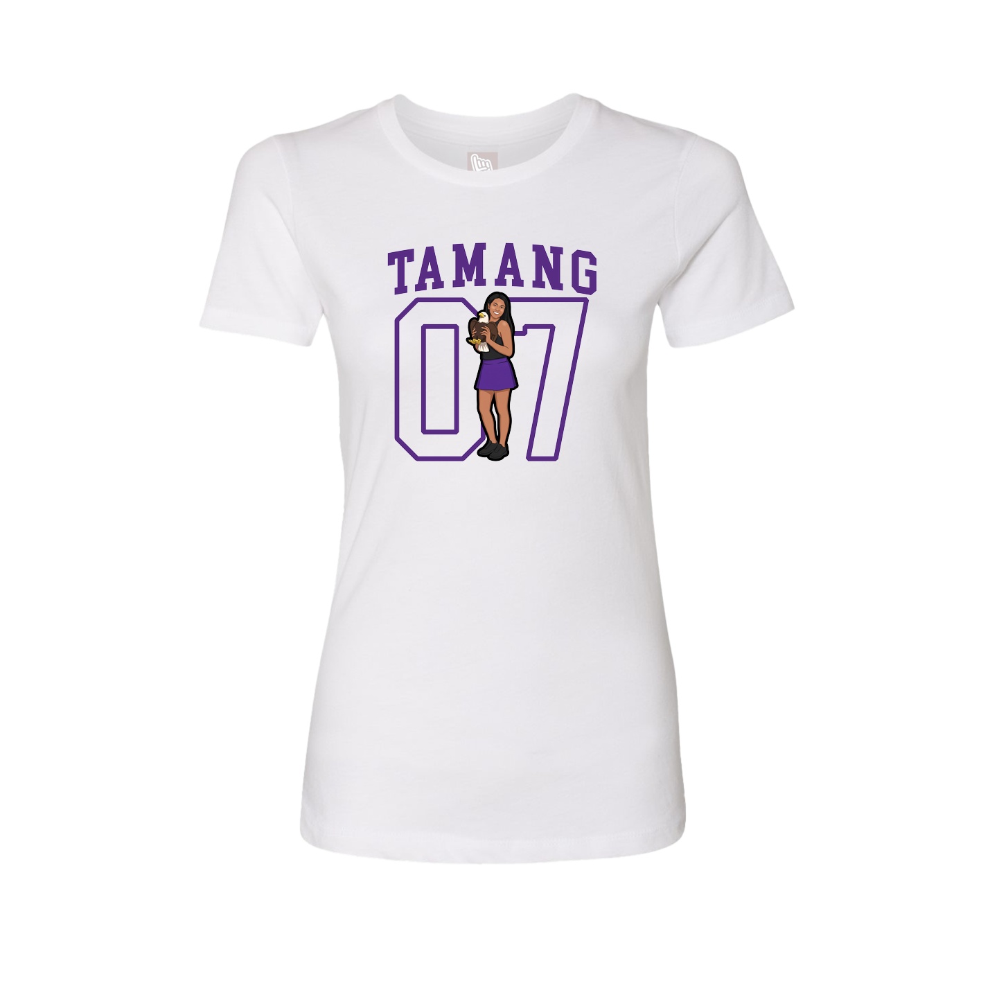 Fitted Women's Tee — Shirsey in White