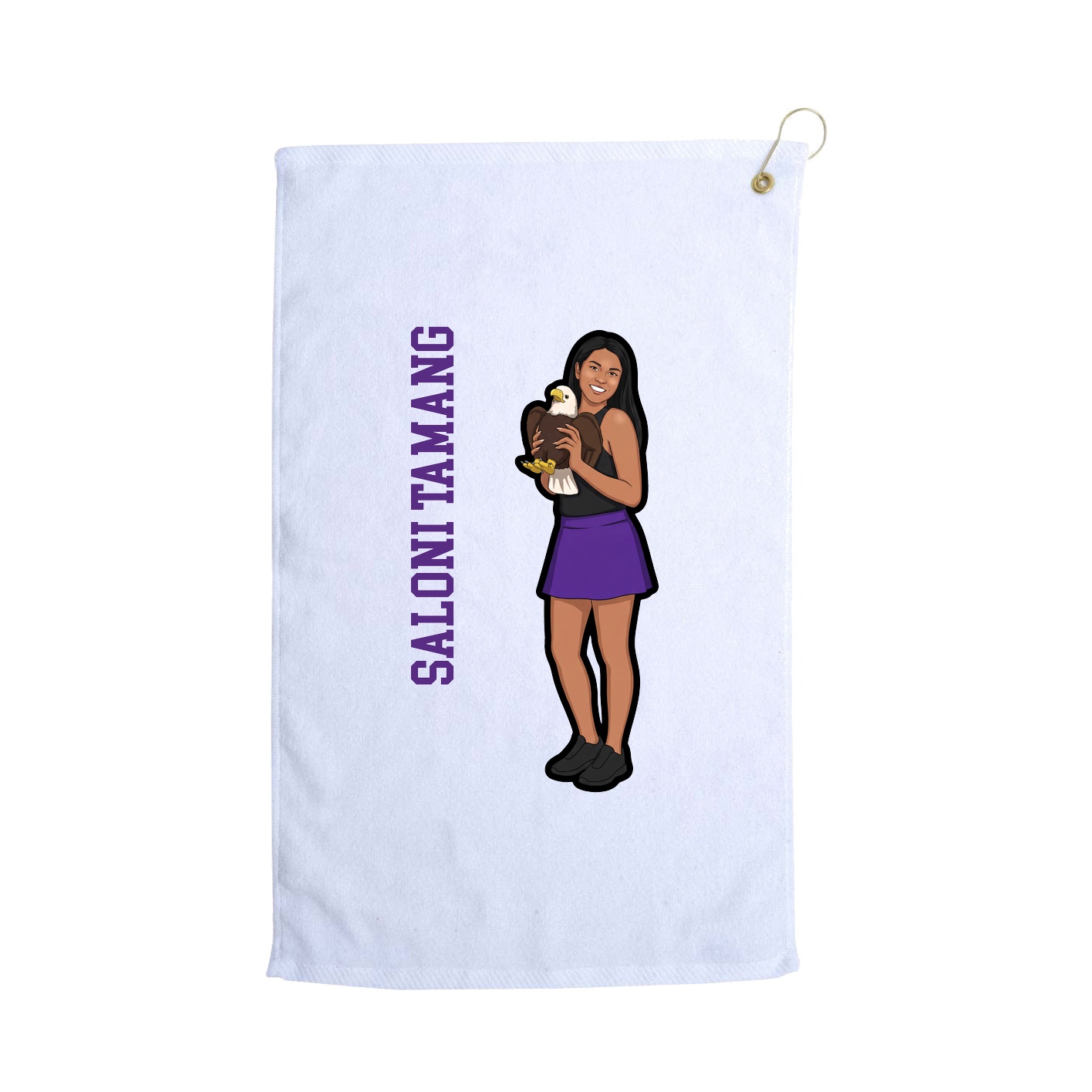 Terry Velour Golf Towel