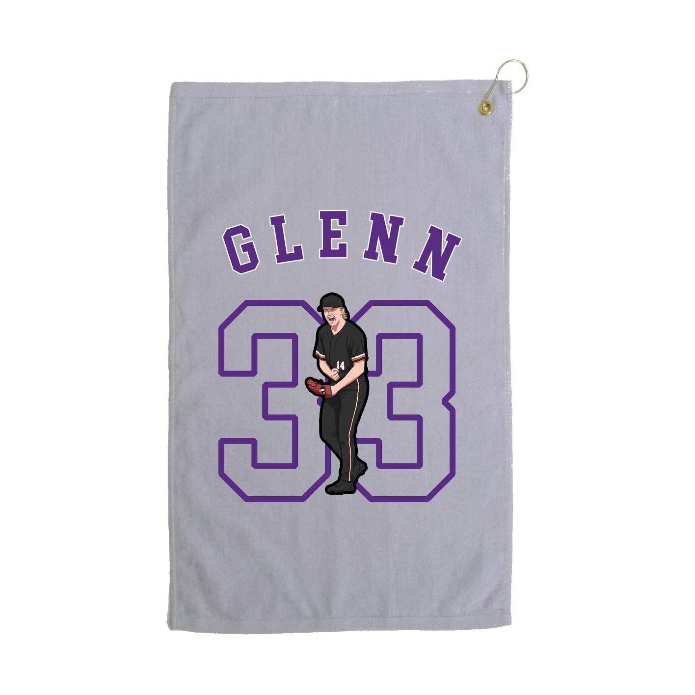 Golf Towel — Shirsey Arch in Grey
