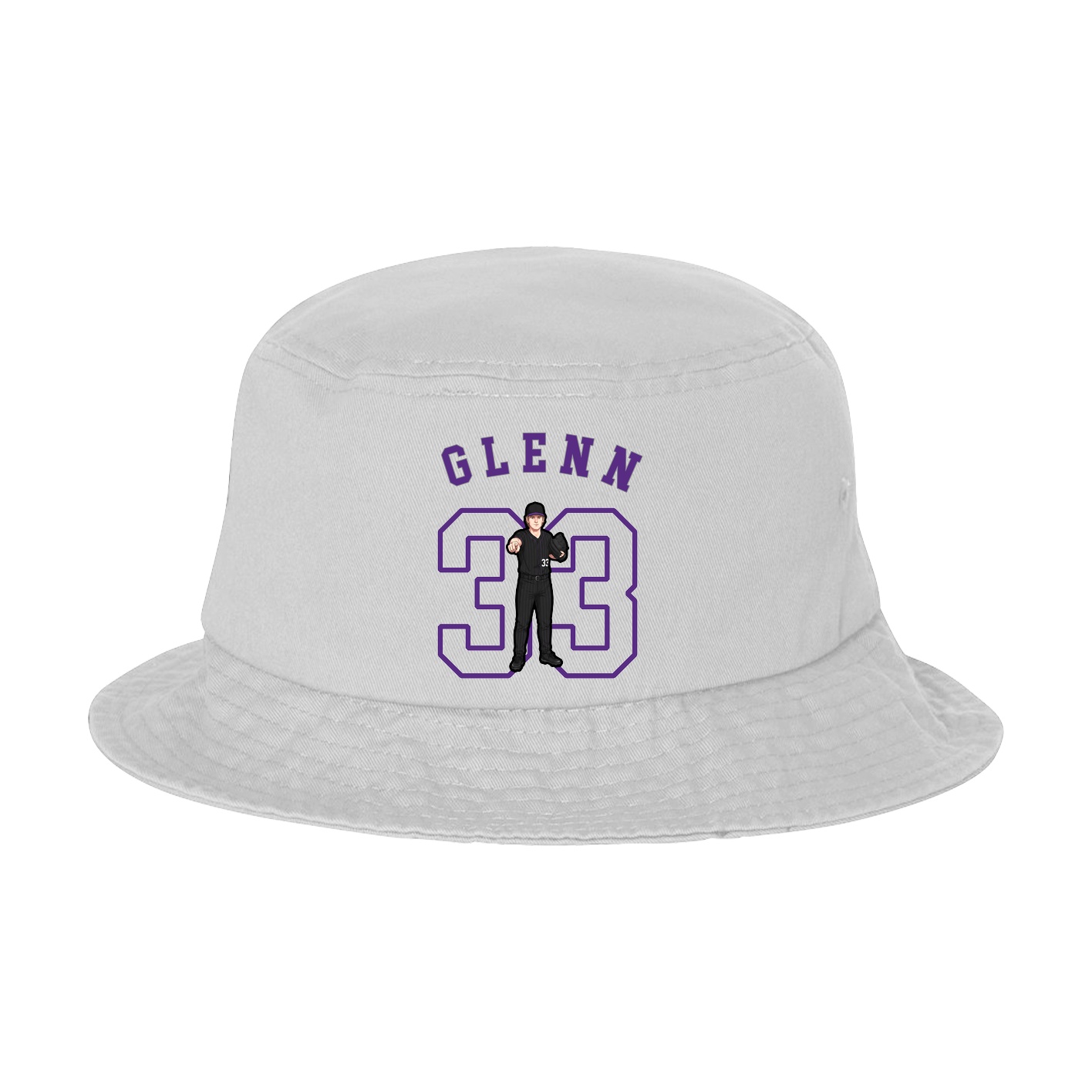 Bucket Cap — Shirsey Arch in White