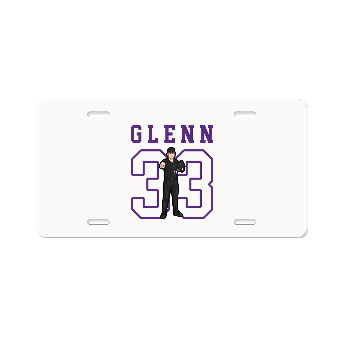 License Plate — Shirsey in Classic