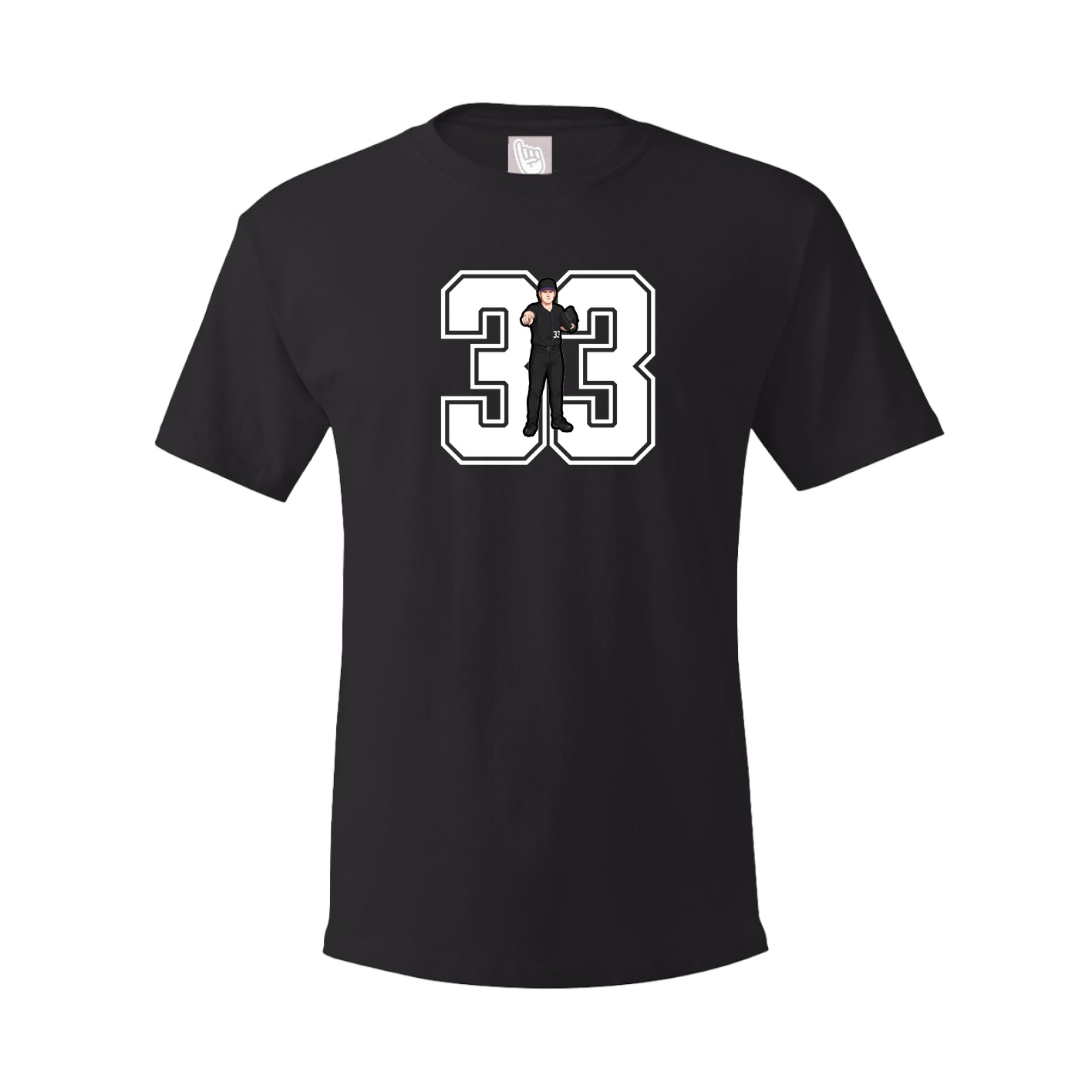 Tee — Number in Black