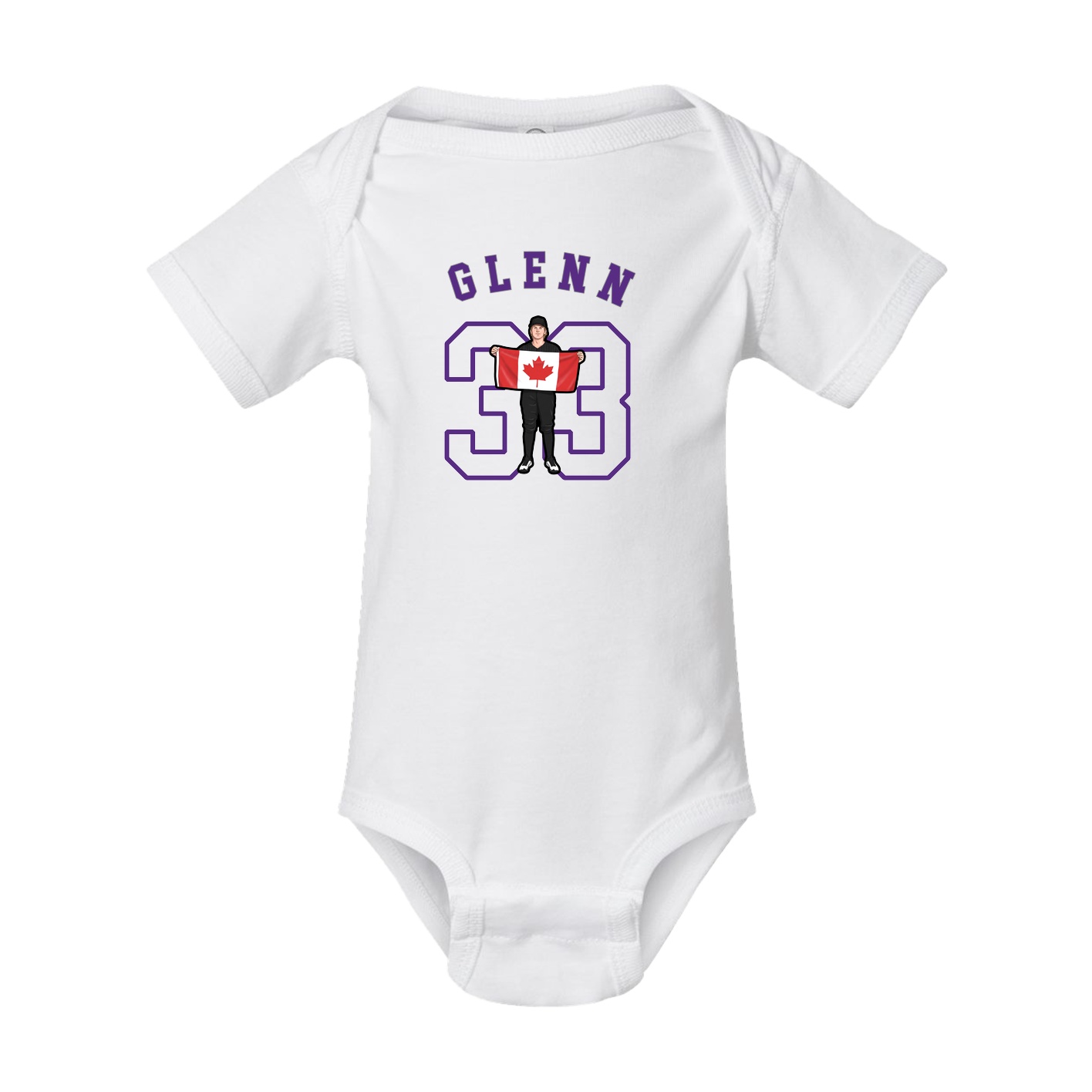 Baby Onesie — Shirsey Arch in White