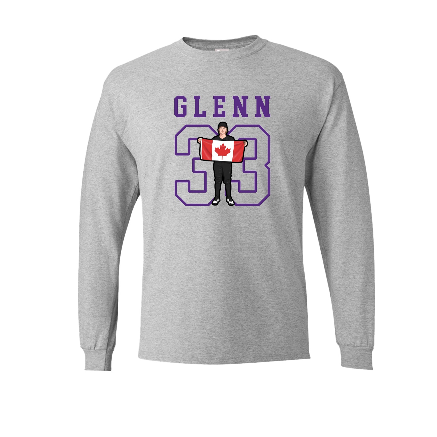Long Sleeve Tee — Shirsey in Grey