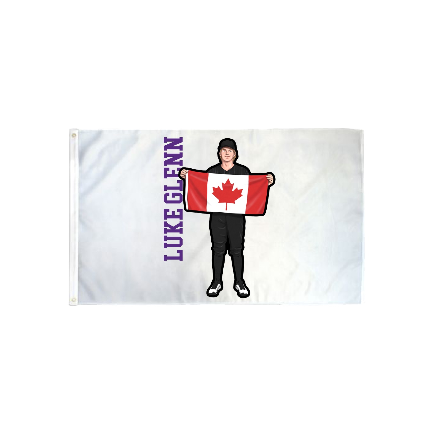 3x5 Flag — Name Vertical in Classic