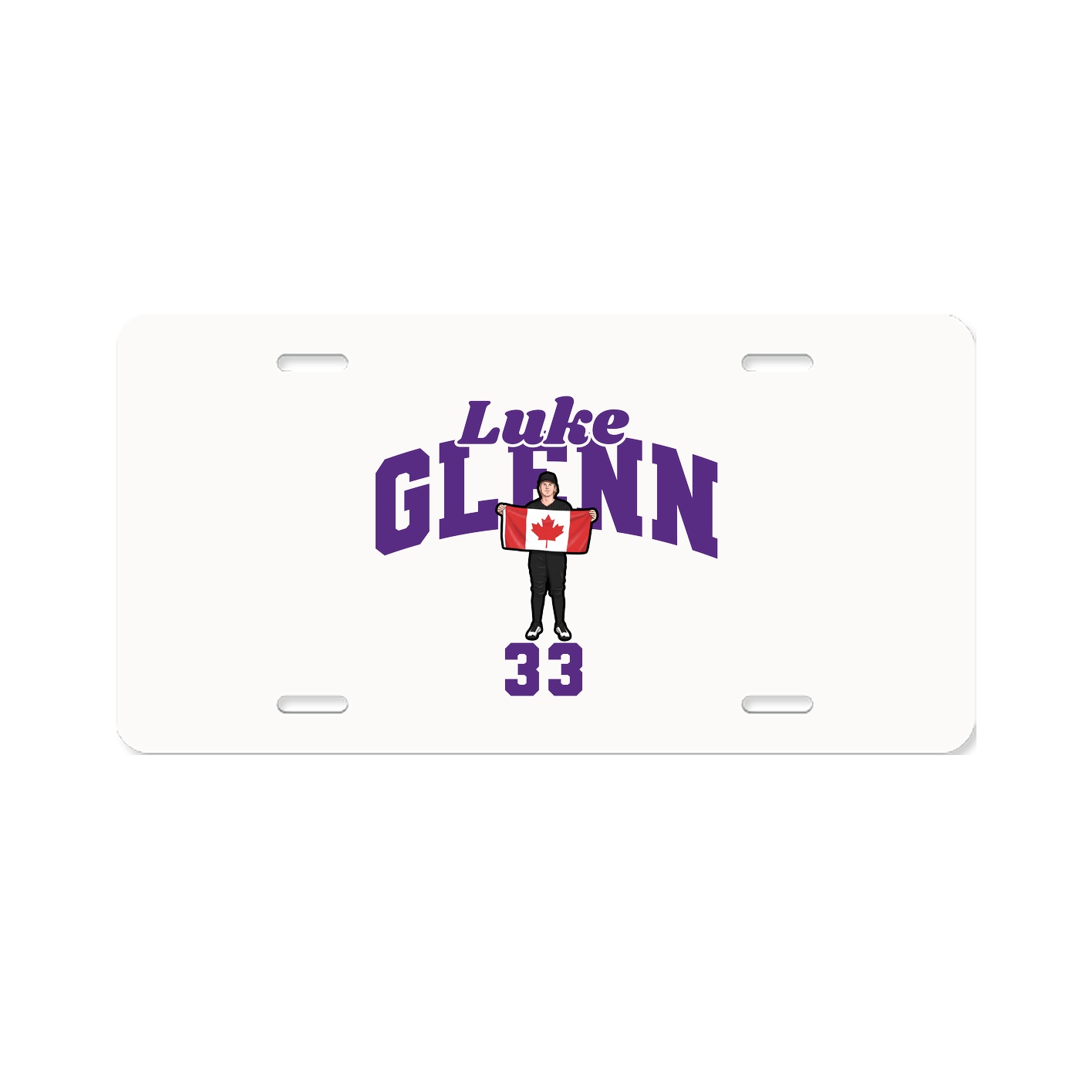 License Plate — Signature Arch in Classic