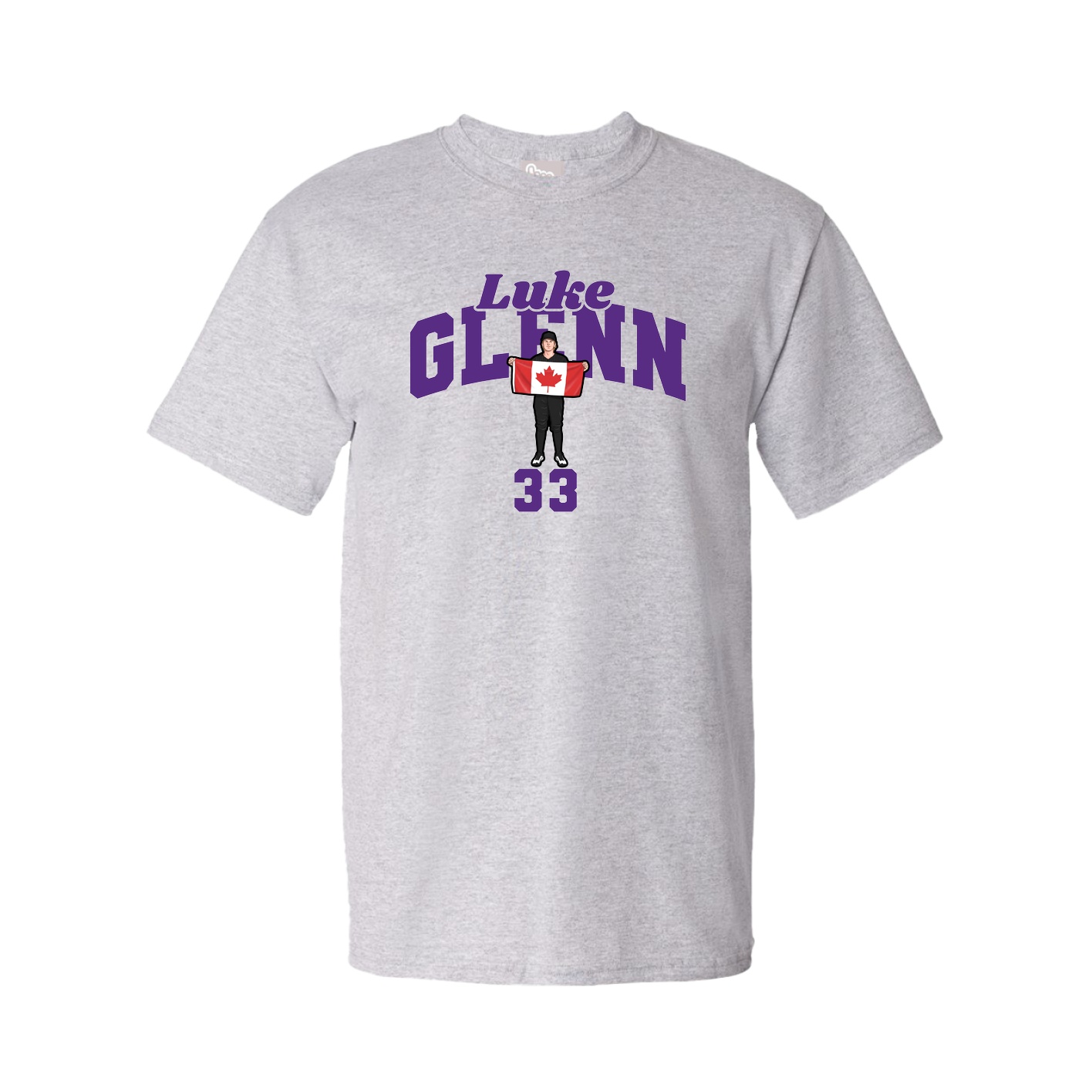 Youth Tee — Signature Arch in Grey